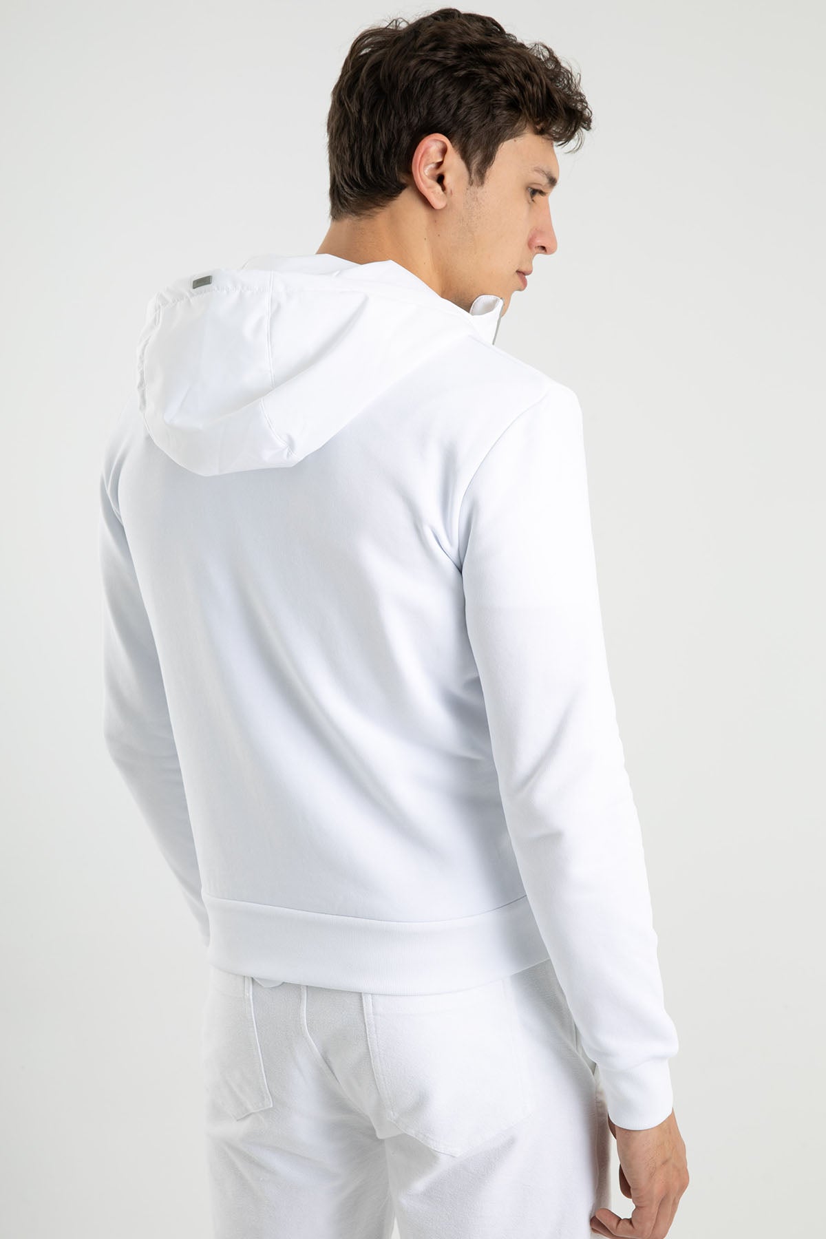 Herno Kapüşonlu Fermuarlı Spor Ceket-Libas Trendy Fashion Store