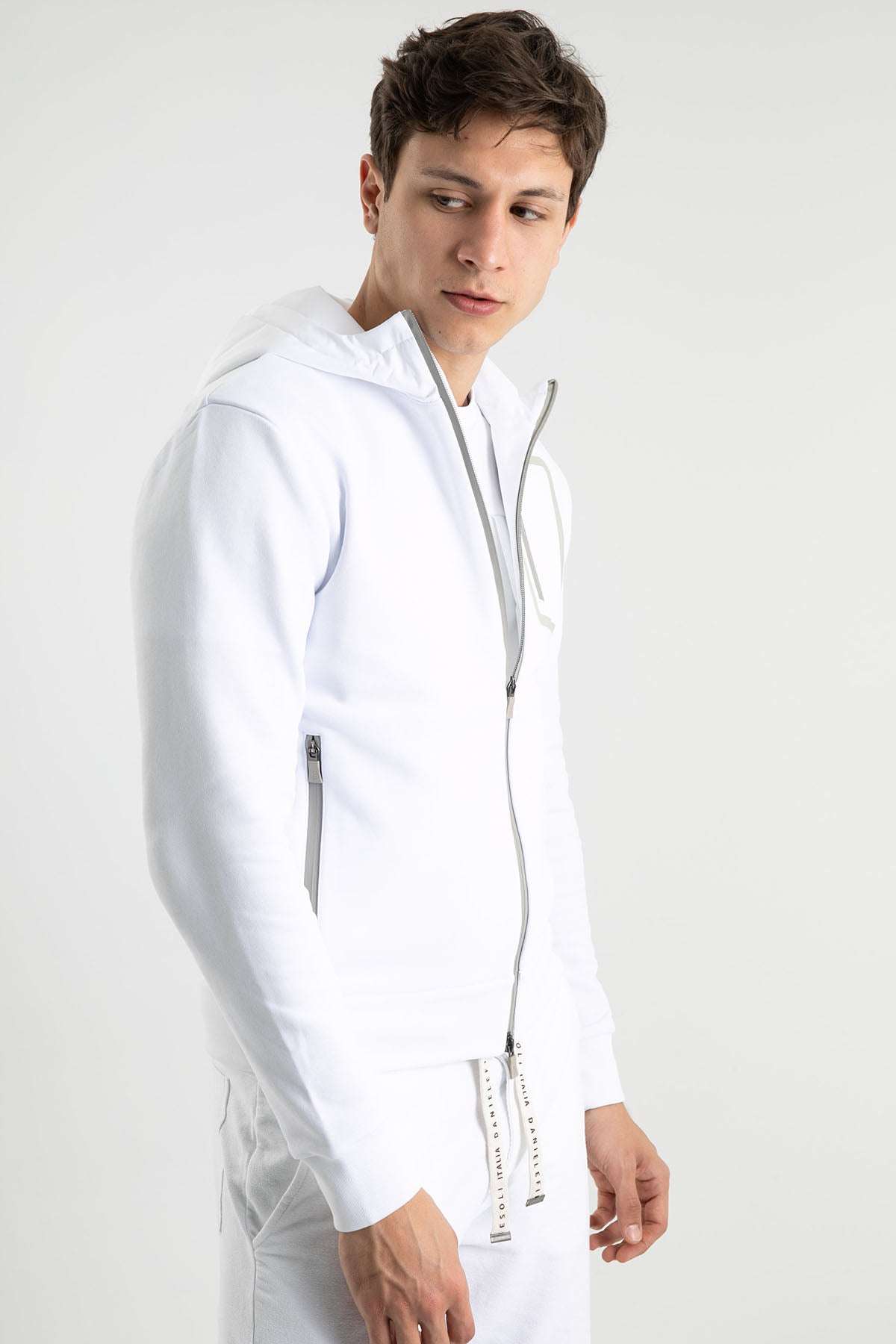 Herno Kapüşonlu Fermuarlı Spor Ceket-Libas Trendy Fashion Store