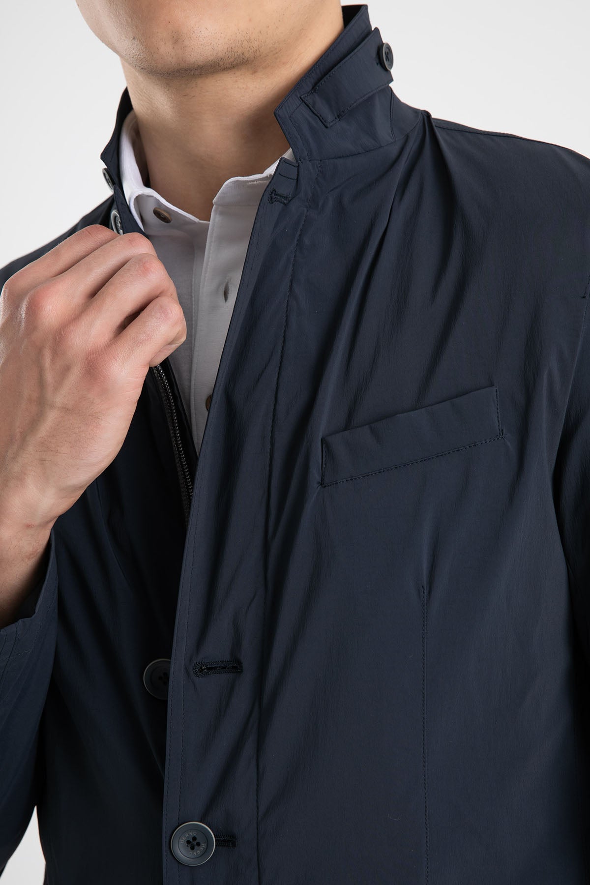 Herno Dik Yaka Mont Ceket-Libas Trendy Fashion Store