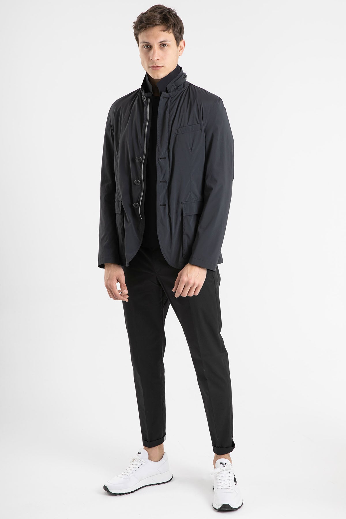 Herno Dik Yaka Mont Ceket-Libas Trendy Fashion Store