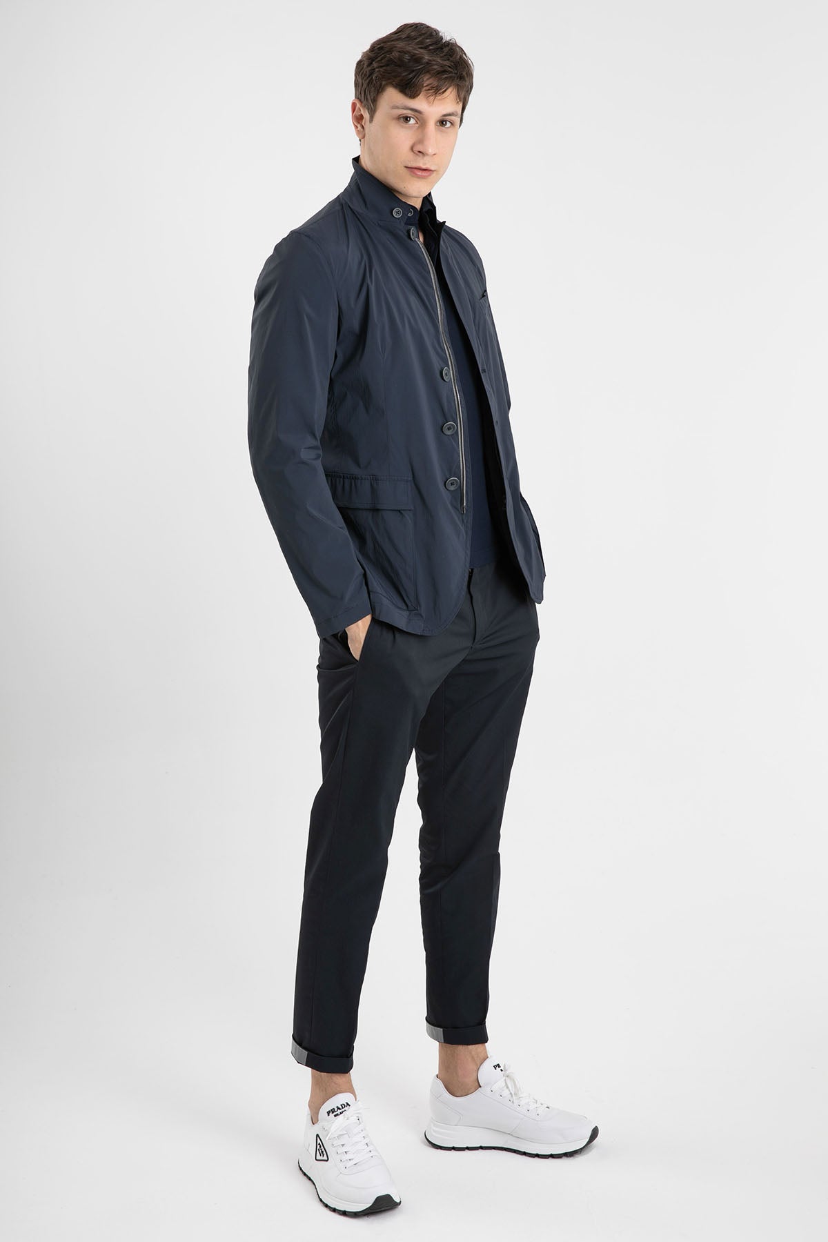 Herno Polo Yaka T-shirt-Libas Trendy Fashion Store