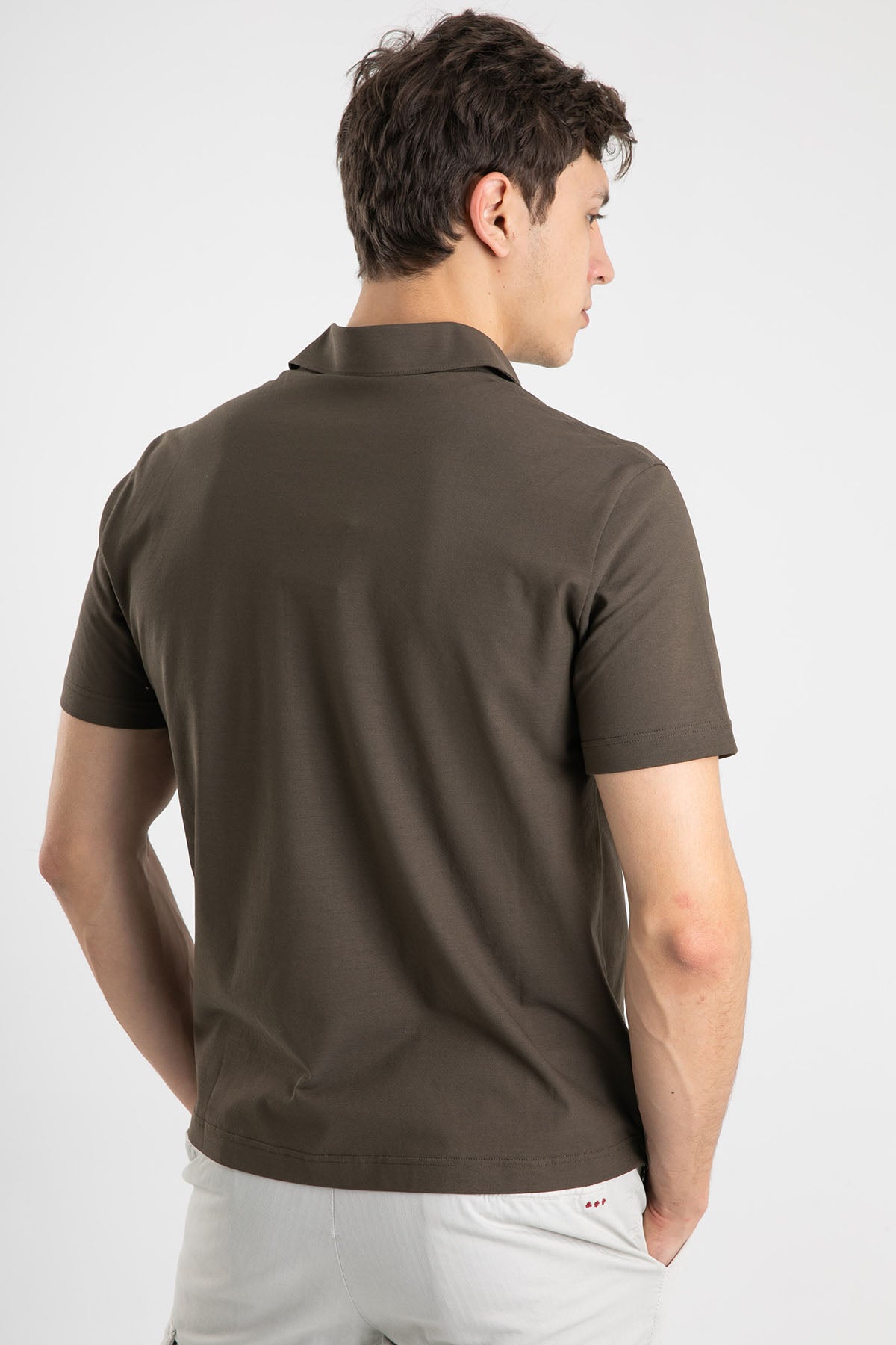 Herno Polo Yaka T-shirt-Libas Trendy Fashion Store