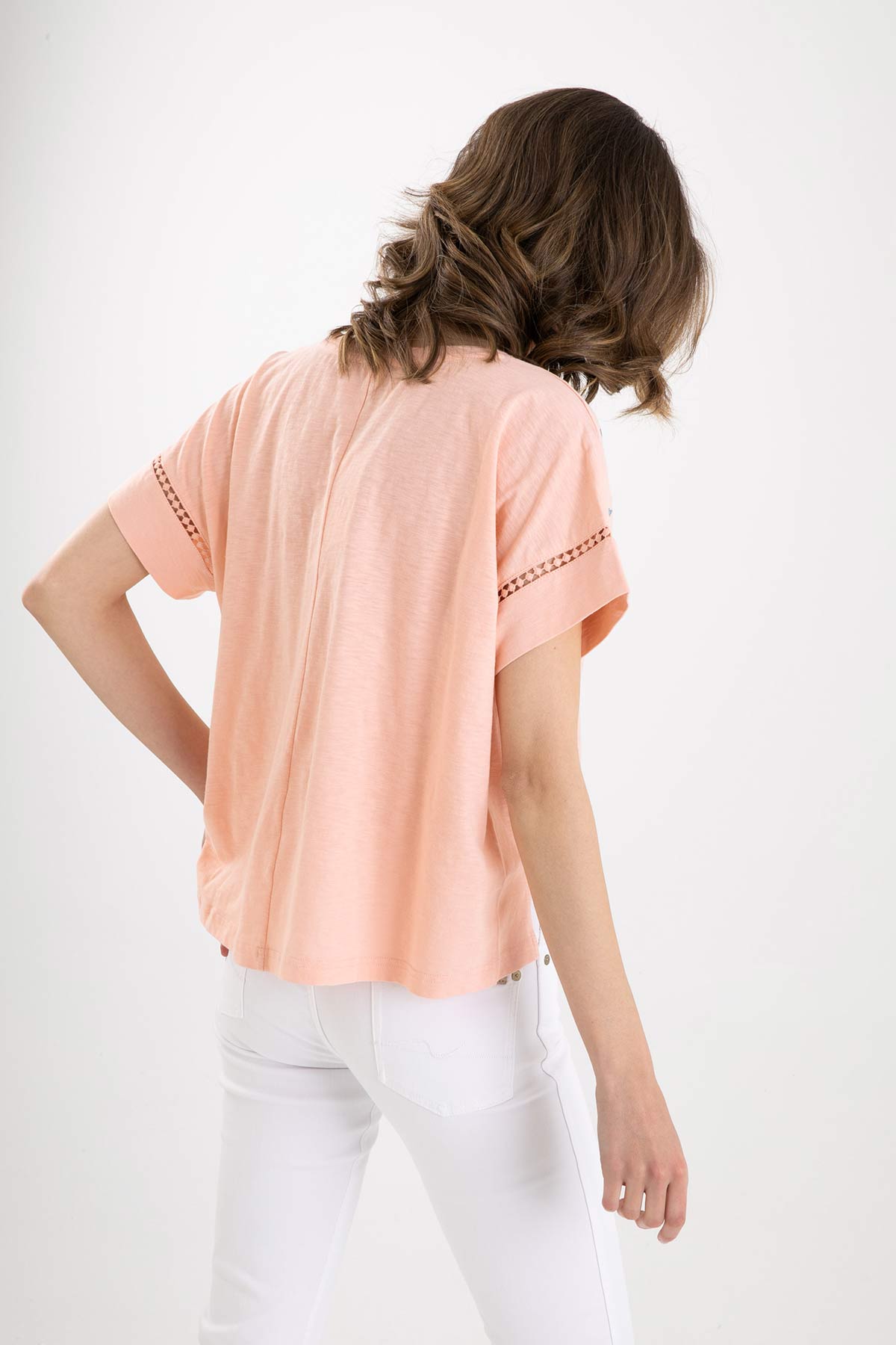 Rene Derhy Yuvarlak Yaka T-shirt-Libas Trendy Fashion Store