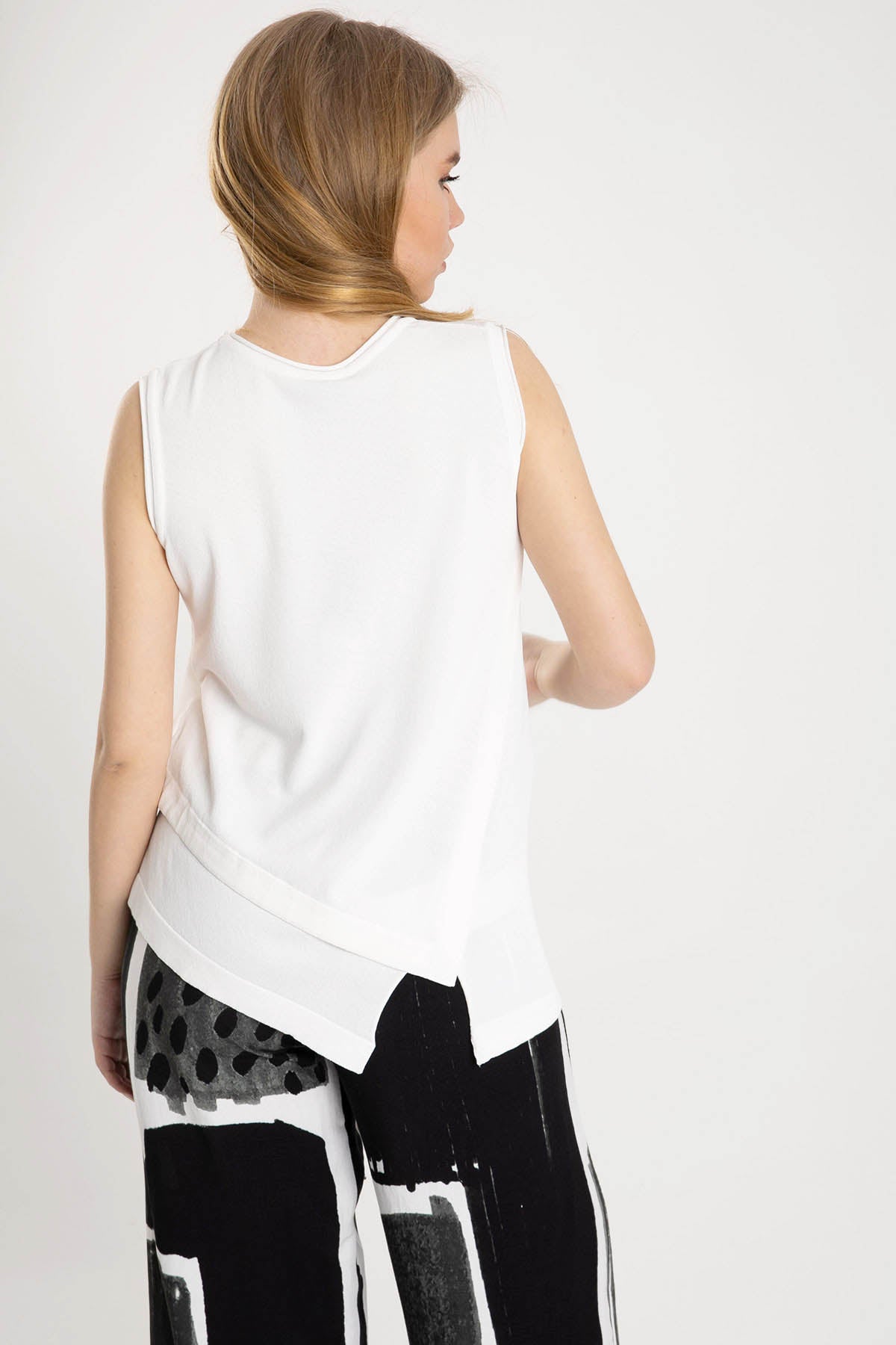 Crea Concept Düğme Detaylı Asimetrik Bluz-Libas Trendy Fashion Store