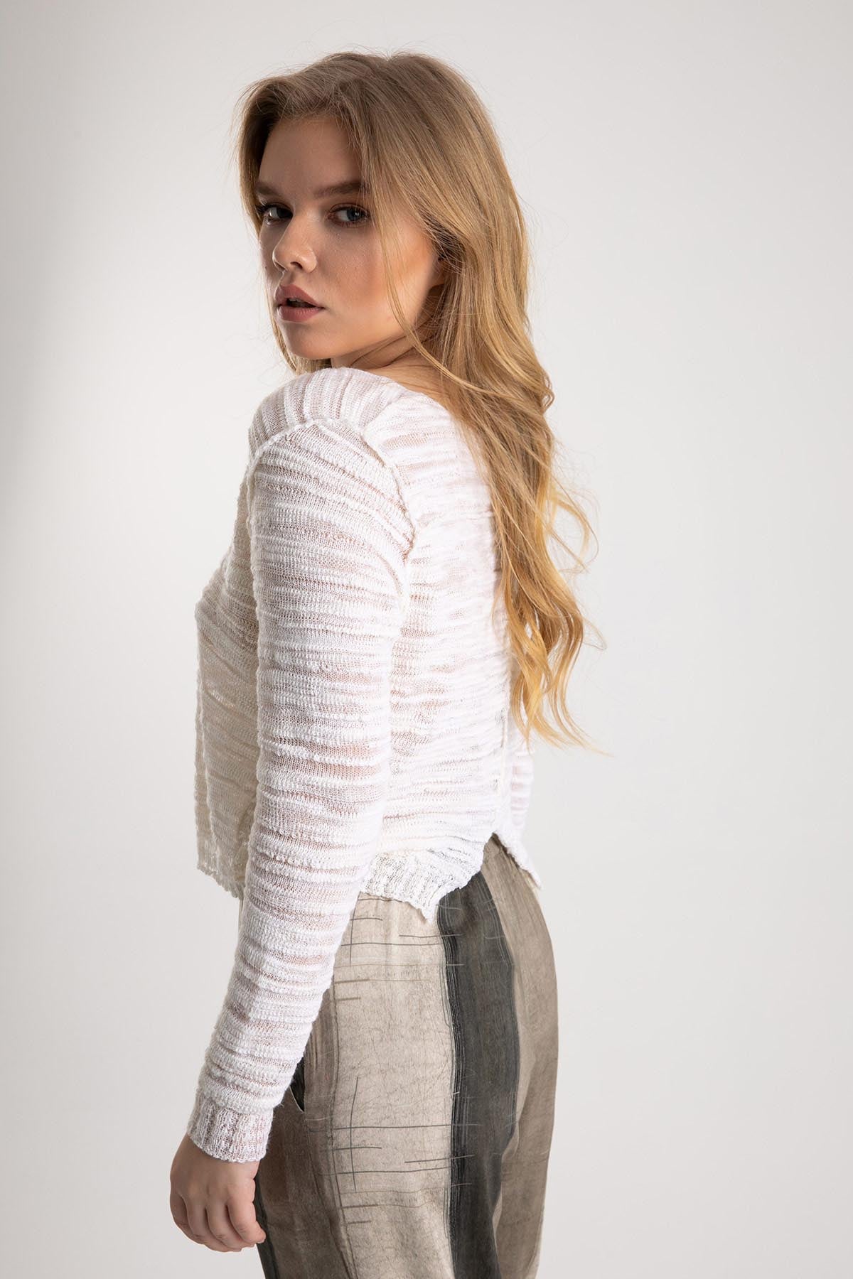 Crea Concept Kayık Yaka Triko-Libas Trendy Fashion Store