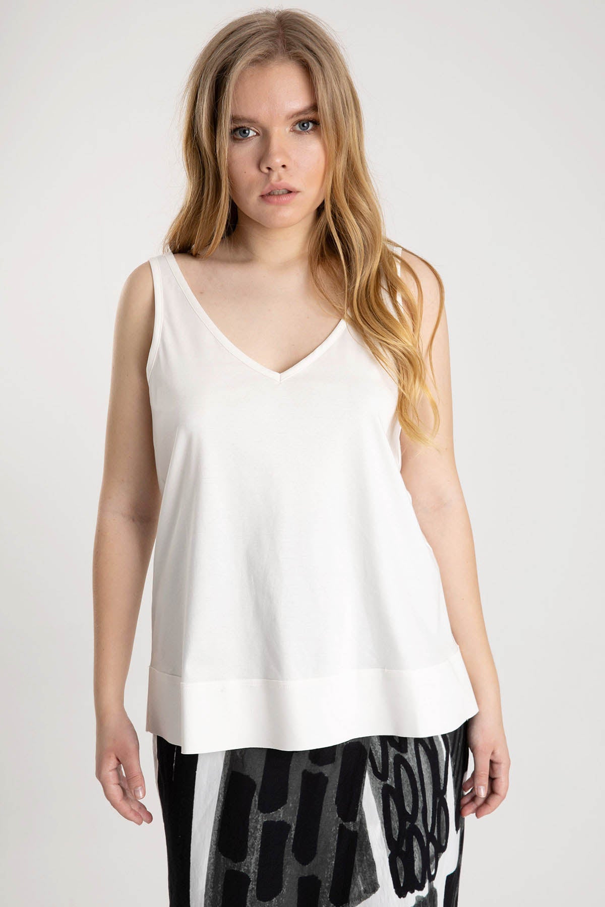 Crea Concept V Yaka Kolsuz Bluz-Libas Trendy Fashion Store