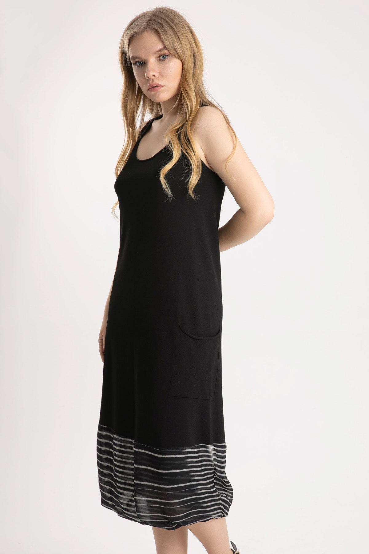 Crea Concept Çapraz Sırt Elbise-Libas Trendy Fashion Store