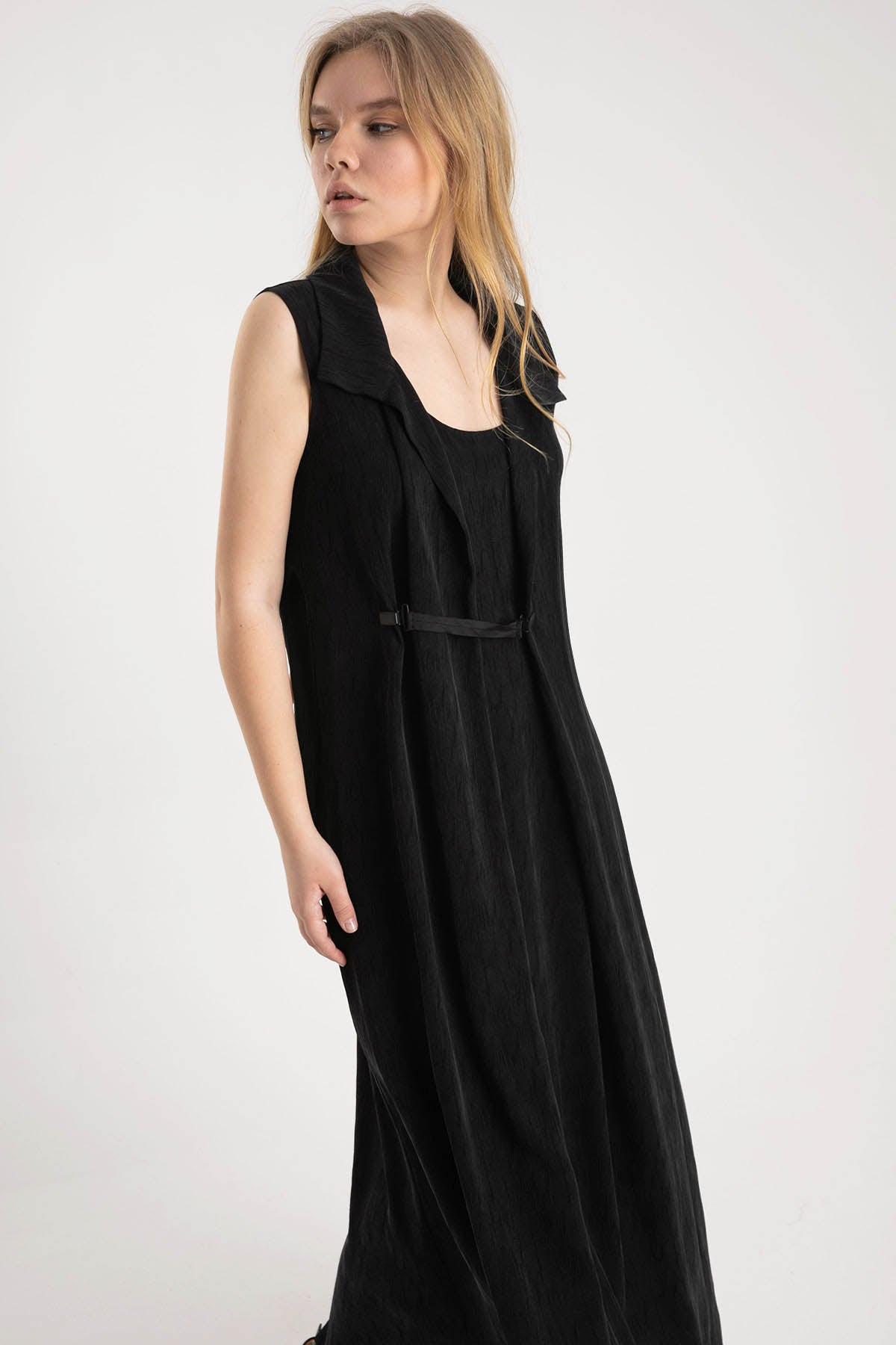 Crea Concept Derin Yuvarlak Yaka Elbise-Libas Trendy Fashion Store