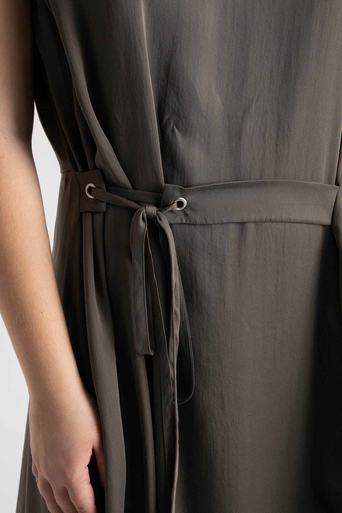 Crea Concept Belden Kuşaklı Midi Elbise-Libas Trendy Fashion Store