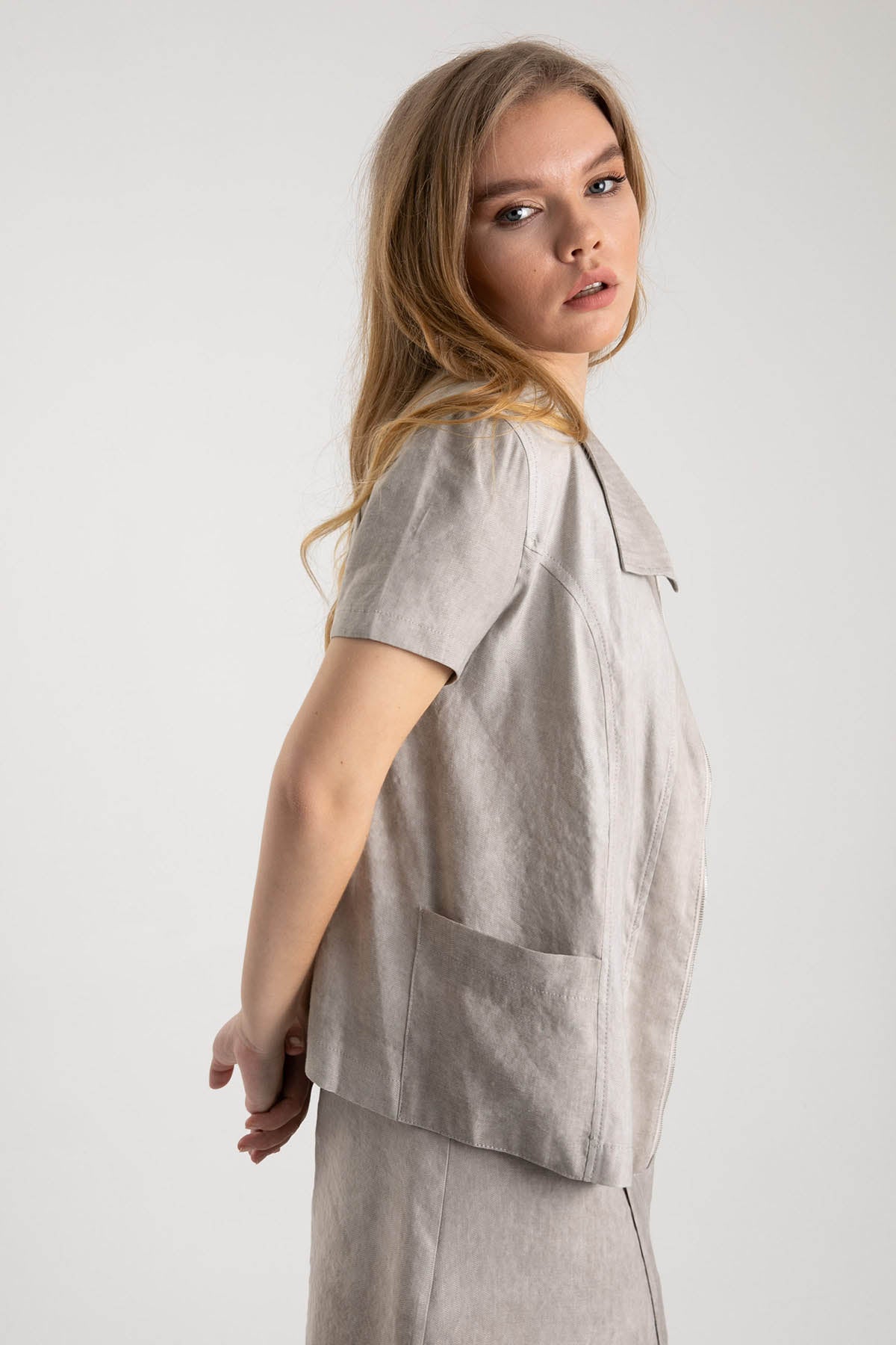 Crea Concept Kısa Kollu Ceket-Libas Trendy Fashion Store