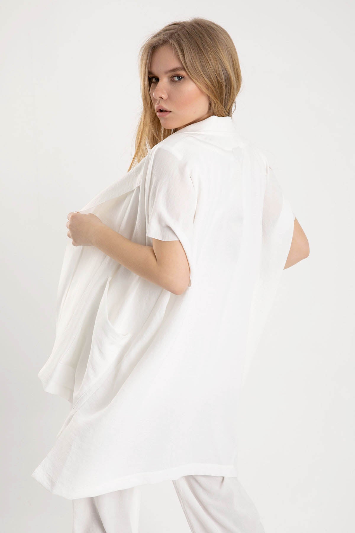 Crea Concept Spor Cepli Kısa Kollu Ceket-Libas Trendy Fashion Store