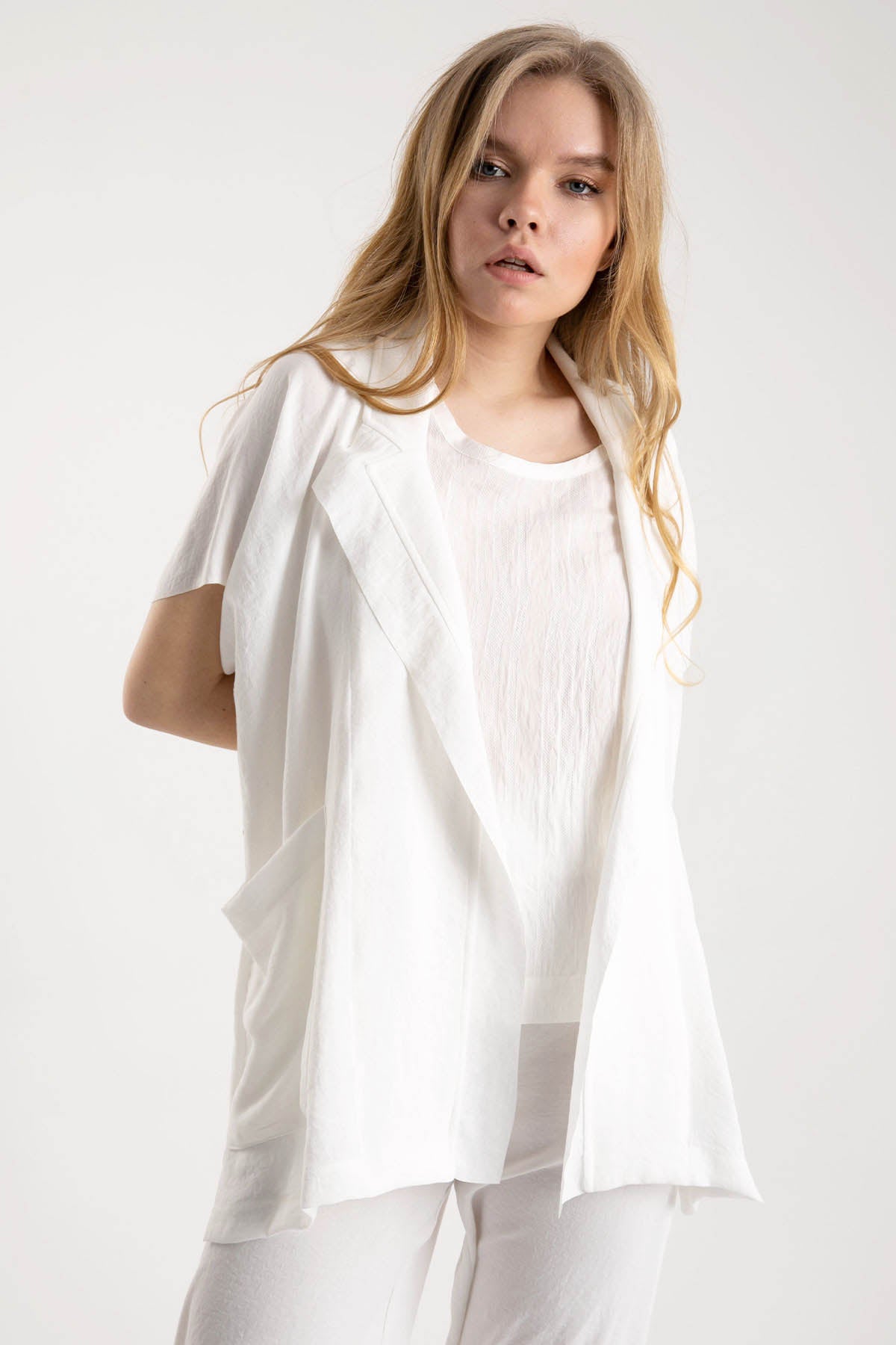 Crea Concept Spor Cepli Kısa Kollu Ceket-Libas Trendy Fashion Store