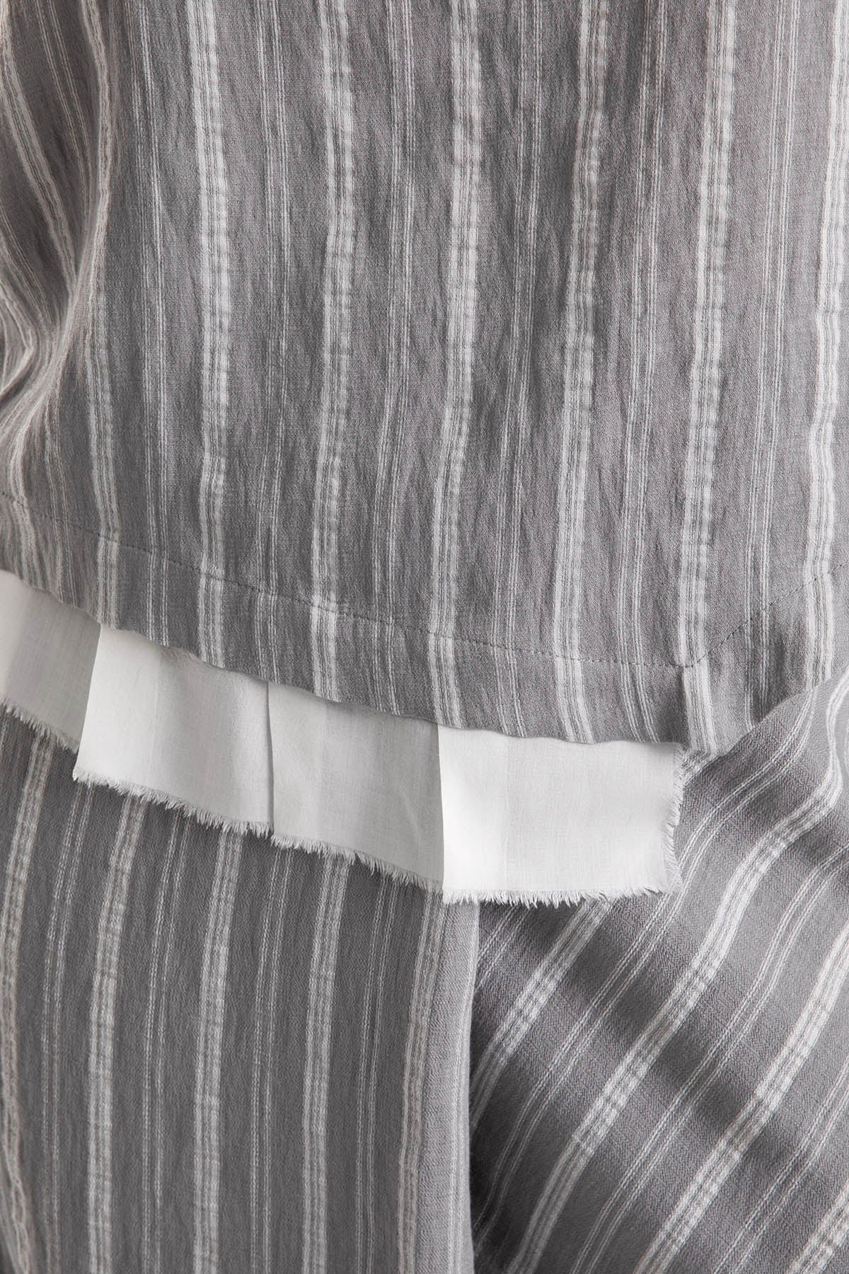 Crea Concept Çizgili Asimetrik Bluz-Libas Trendy Fashion Store