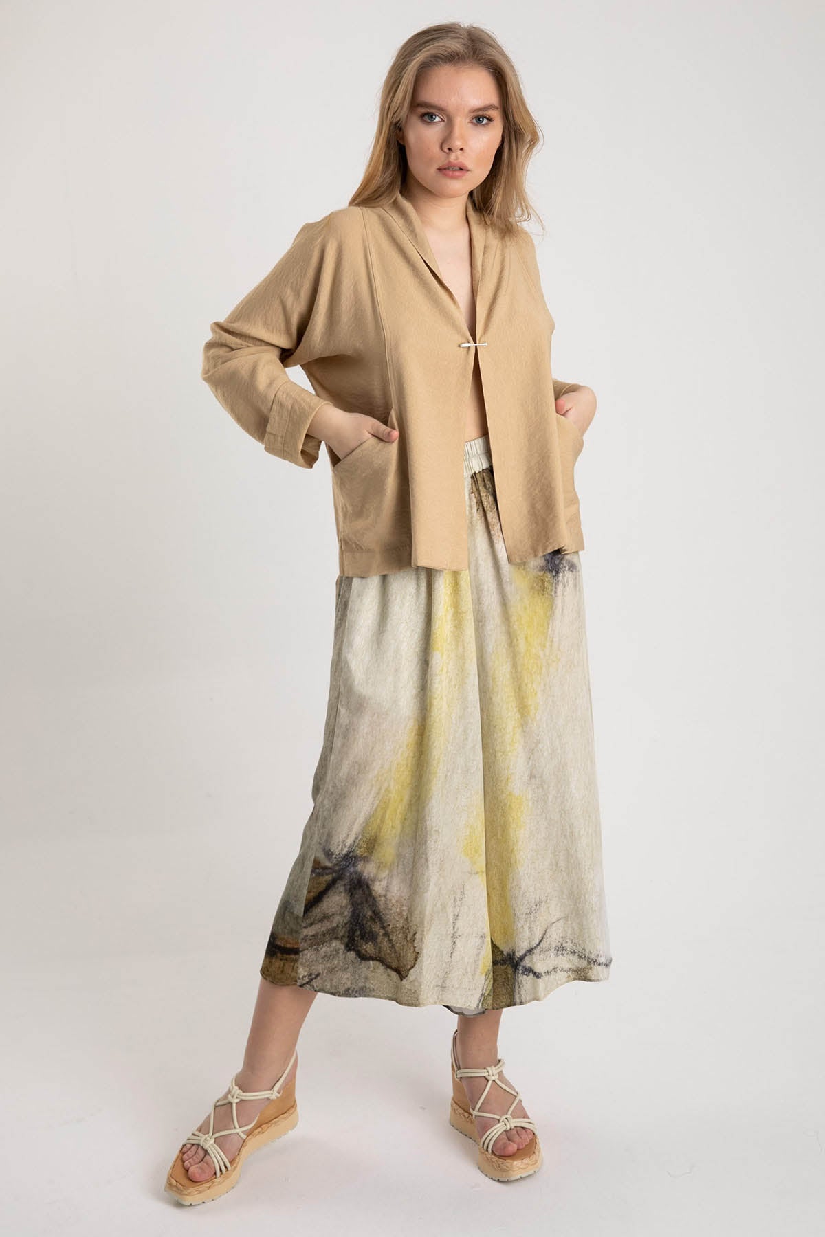 Crea Concept Belden Büzgülü Ceket-Libas Trendy Fashion Store