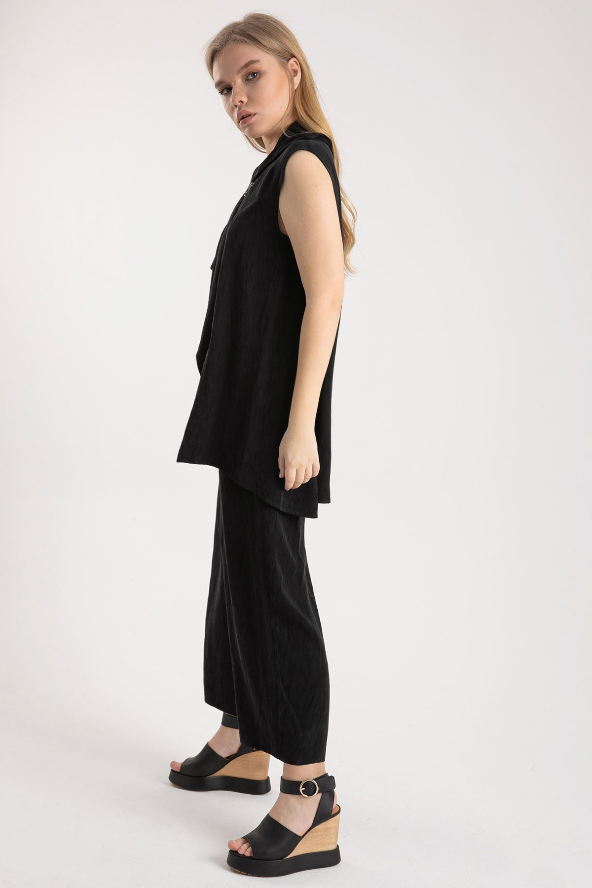 Crea Concept Beli Lastikli Yüksek Bel Pantolon-Libas Trendy Fashion Store