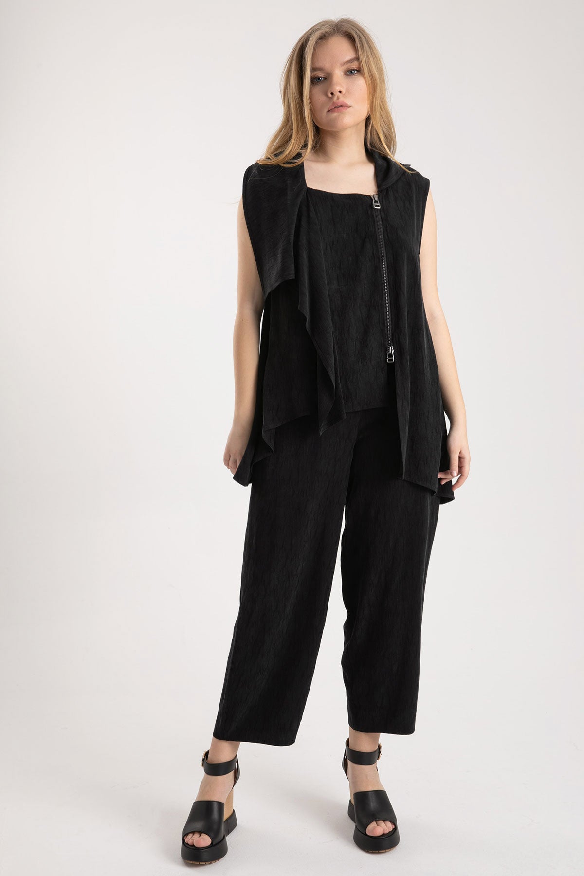 Crea Concept Beli Lastikli Yüksek Bel Pantolon-Libas Trendy Fashion Store