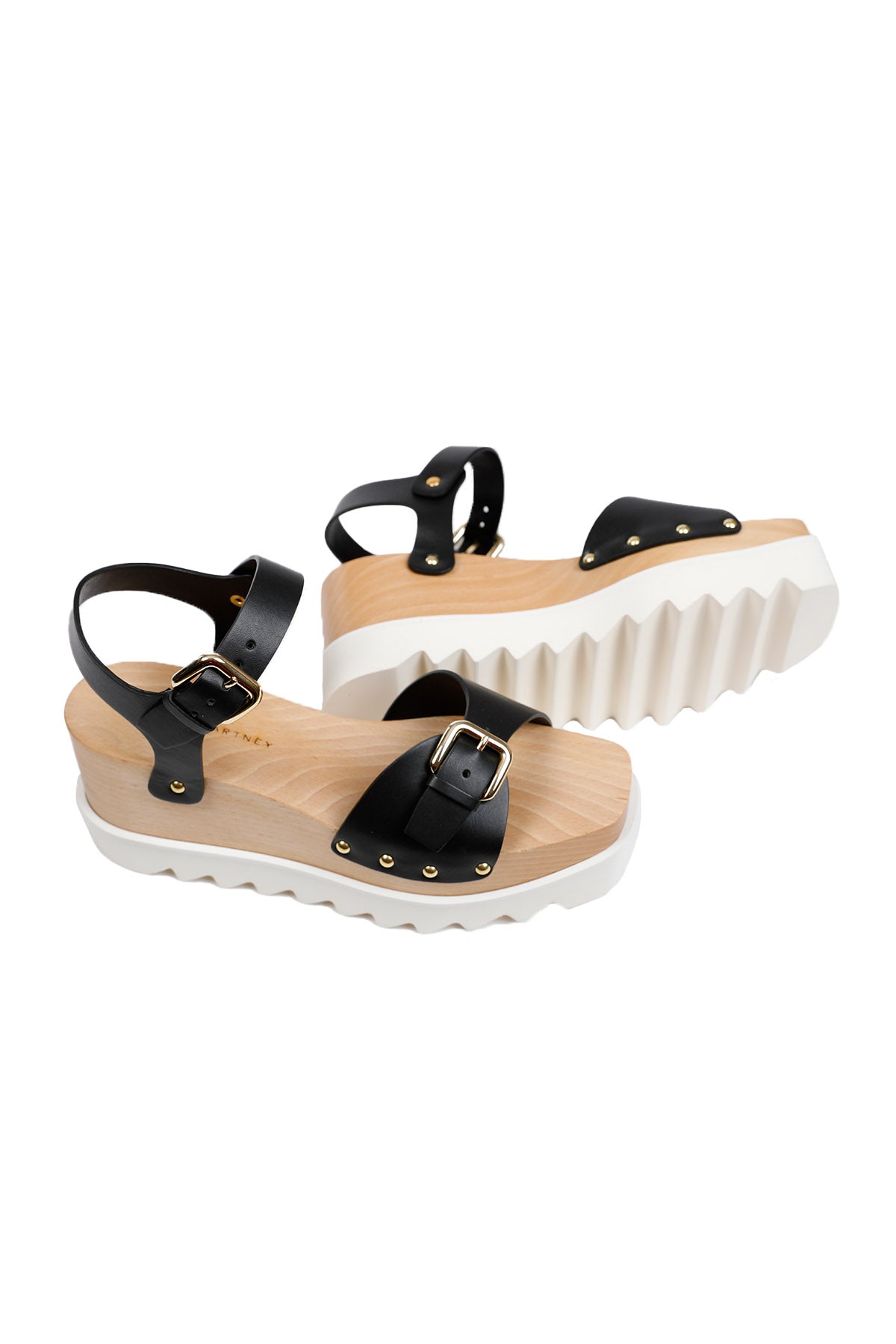 Stella Mccartney Kalın Tabanlı Elyse Sandalet-Libas Trendy Fashion Store