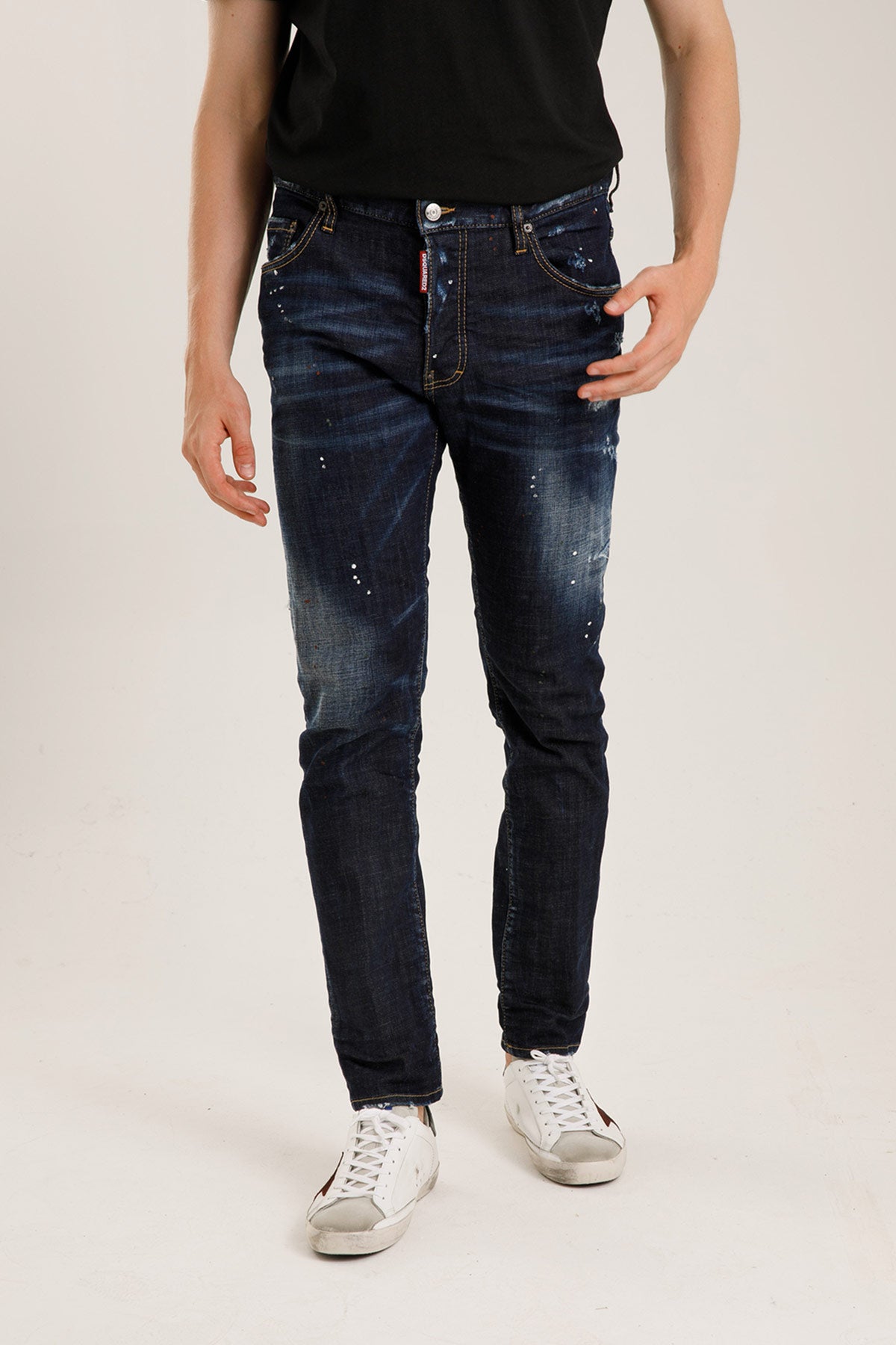 Dsquared Ibrahimovic Icon Skater Jeans-Libas Trendy Fashion Store