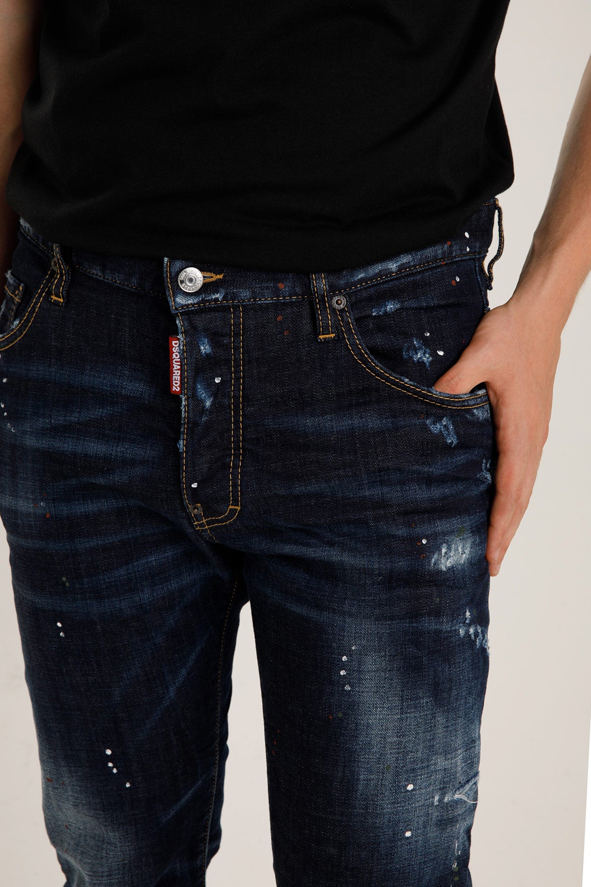 Dsquared Ibrahimovic Icon Skater Jeans-Libas Trendy Fashion Store