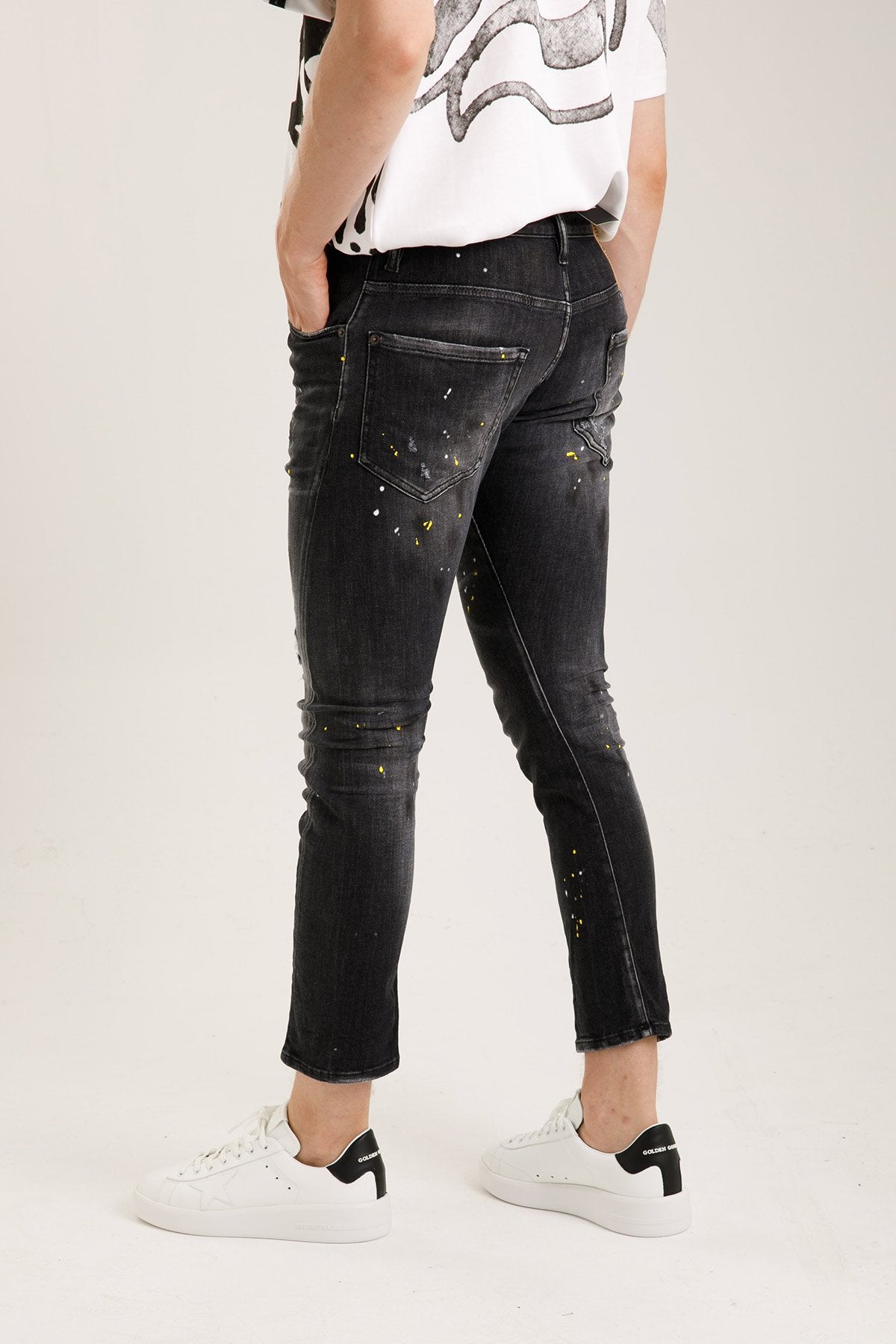 Dsquared Sexy Twist Yırtık Detaylı Jeans-Libas Trendy Fashion Store