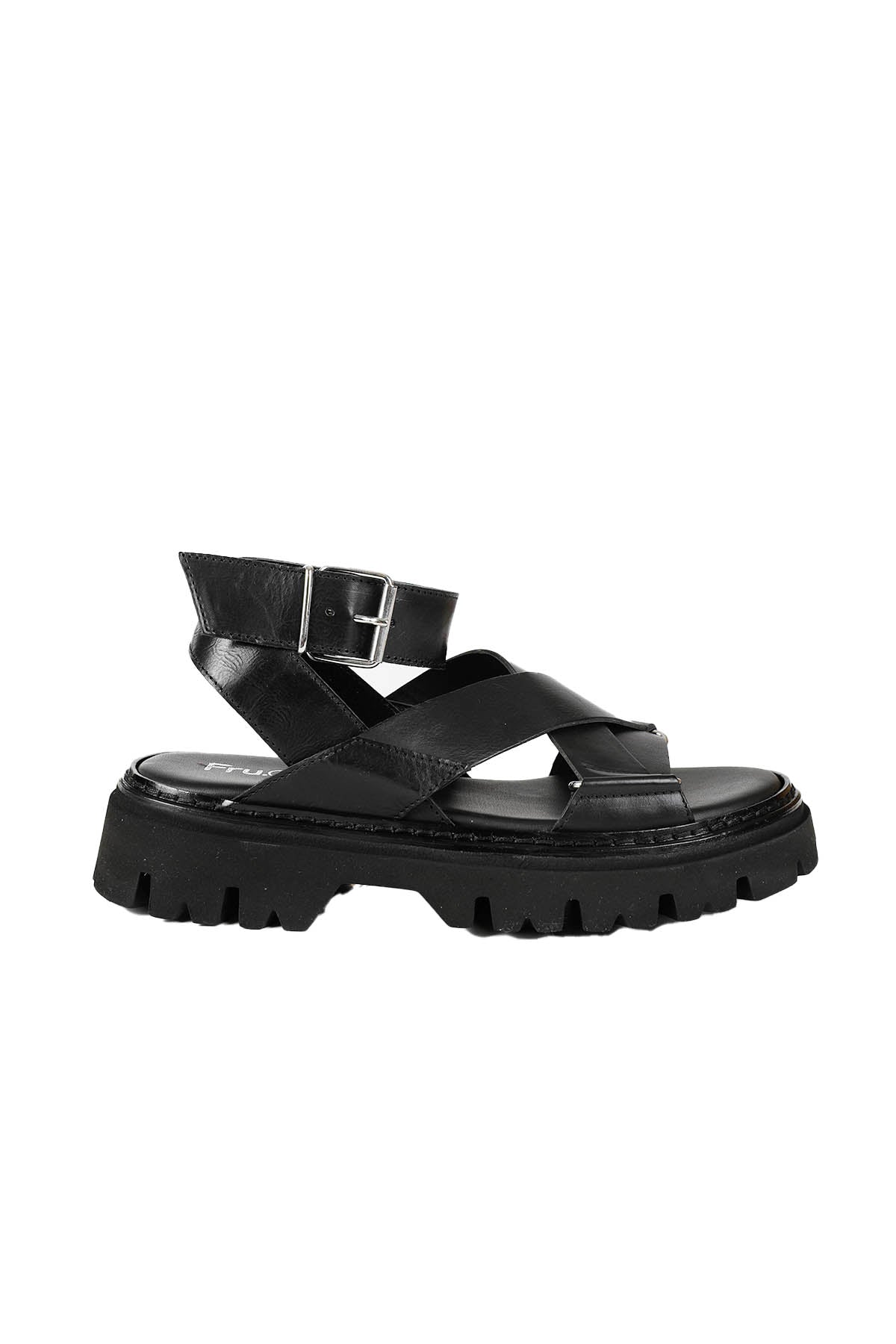 Fruit Extralight Çapraz Bantlı Deri Sandalet-Libas Trendy Fashion Store