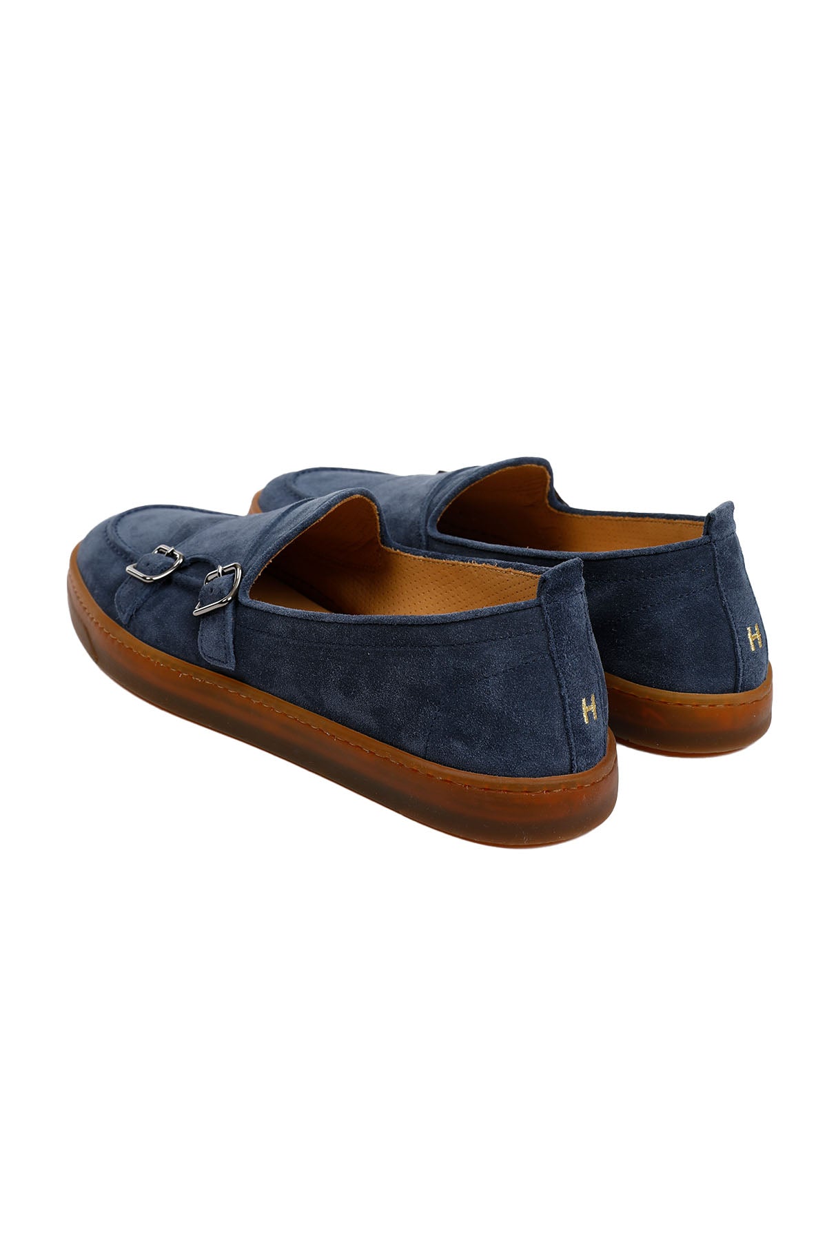 Henderson Corfu Çift Tokalı Monk Loafer Ayakkabı-Libas Trendy Fashion Store