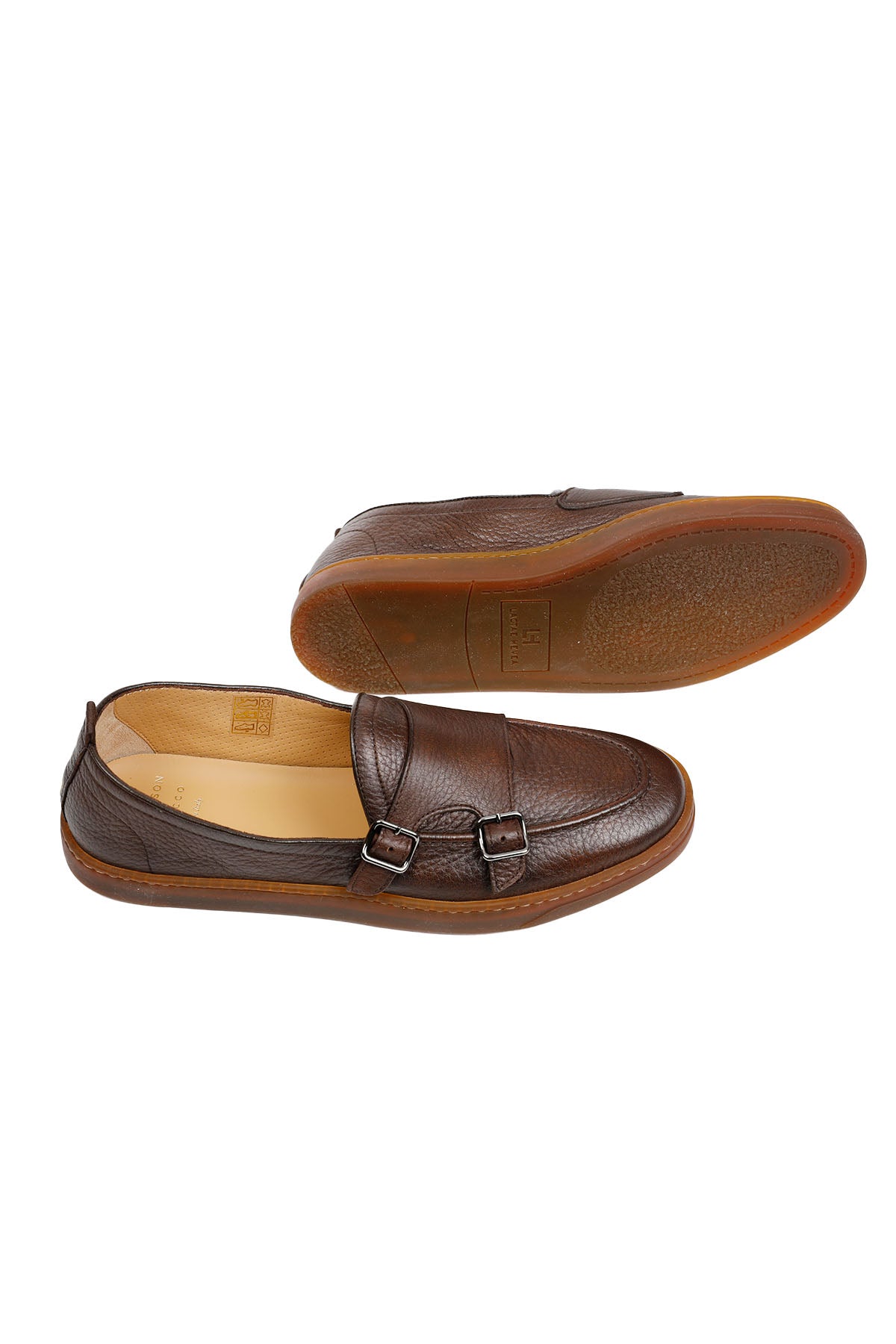 Henderson Corfu Çift Tokalı Monk Loafer Ayakkabı-Libas Trendy Fashion Store