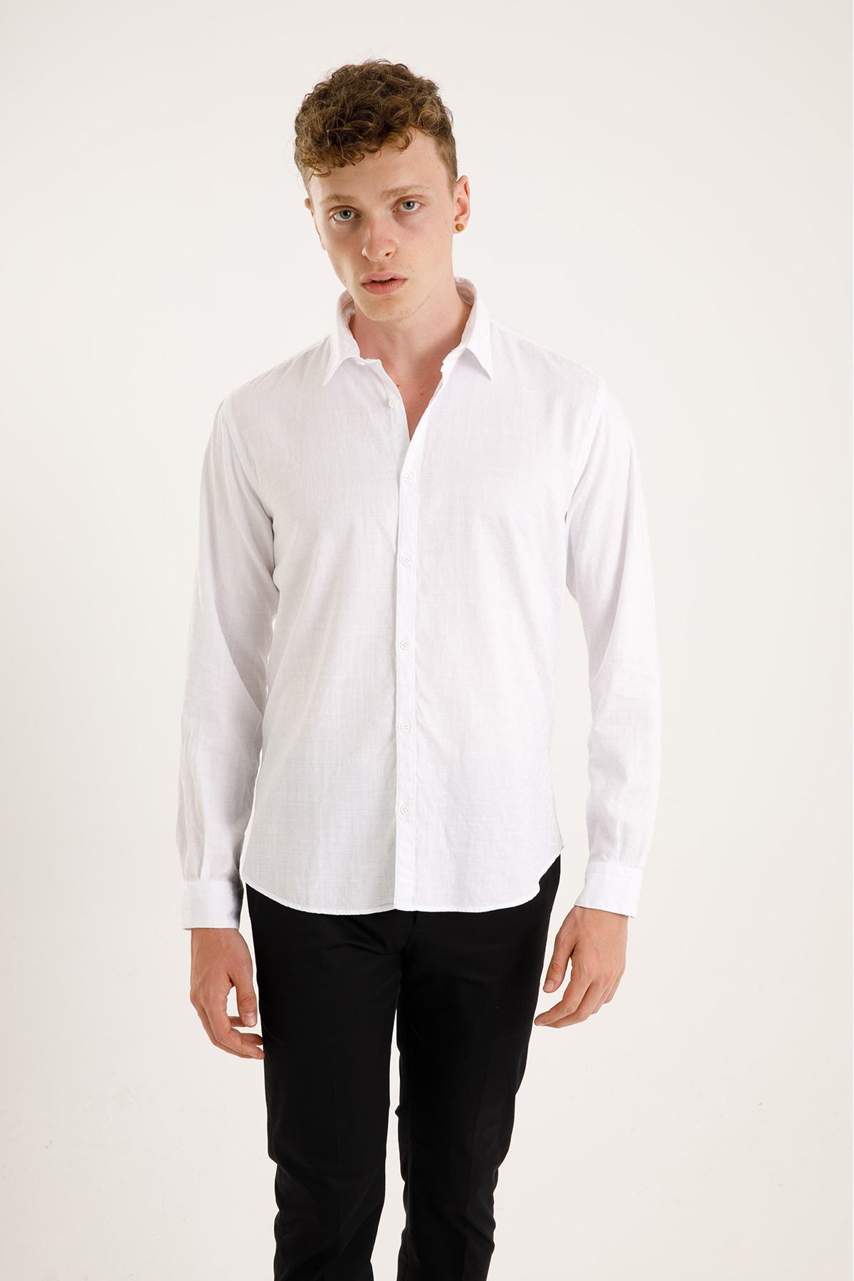 Poggianti Klasik Yaka Pisa Gömlek-Libas Trendy Fashion Store