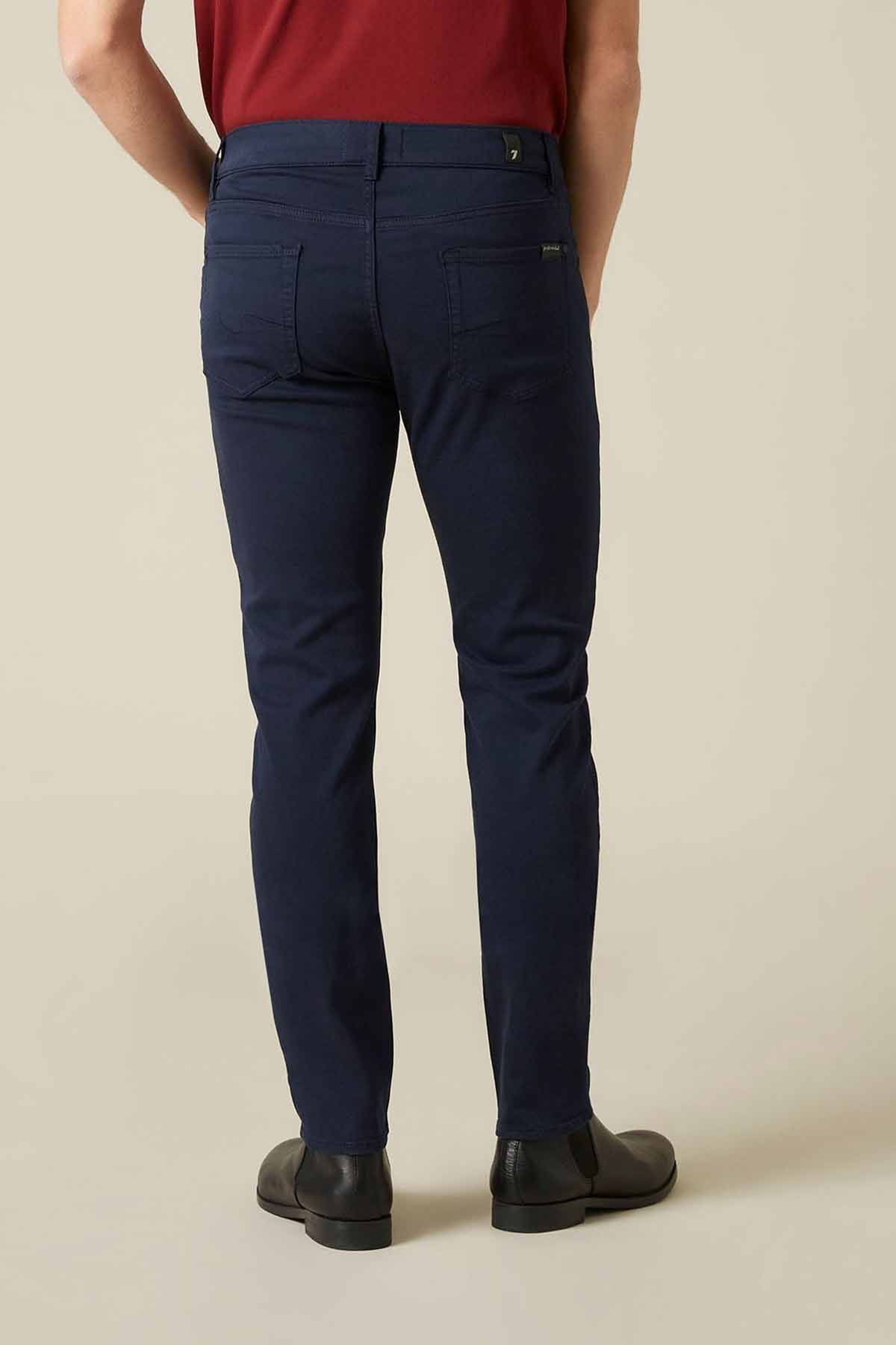 7 For All Mankind Slimmy Tapered Fit Super Stretch Jeans-Libas Trendy Fashion Store