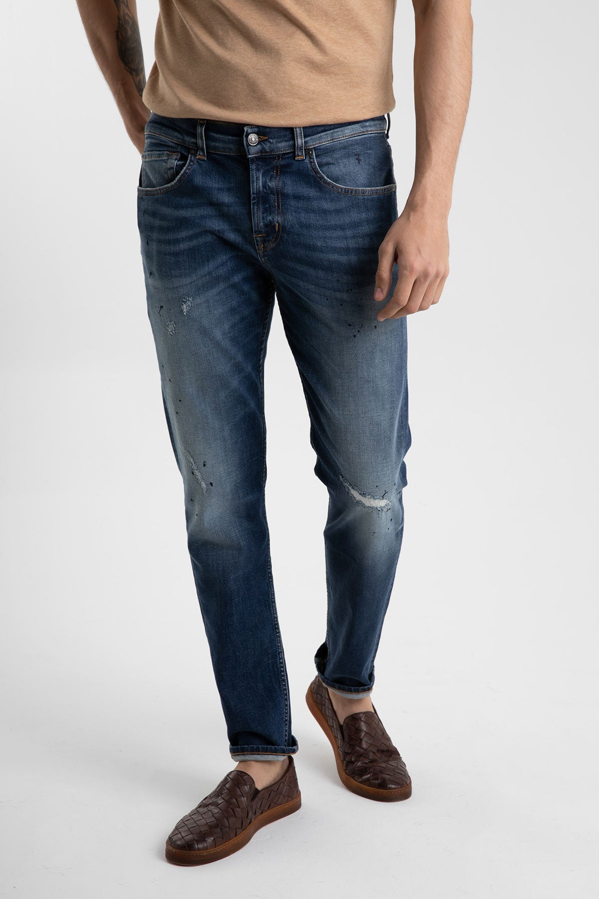 7 For All Mankind Slimmy Tapered Fit Jeans-Libas Trendy Fashion Store