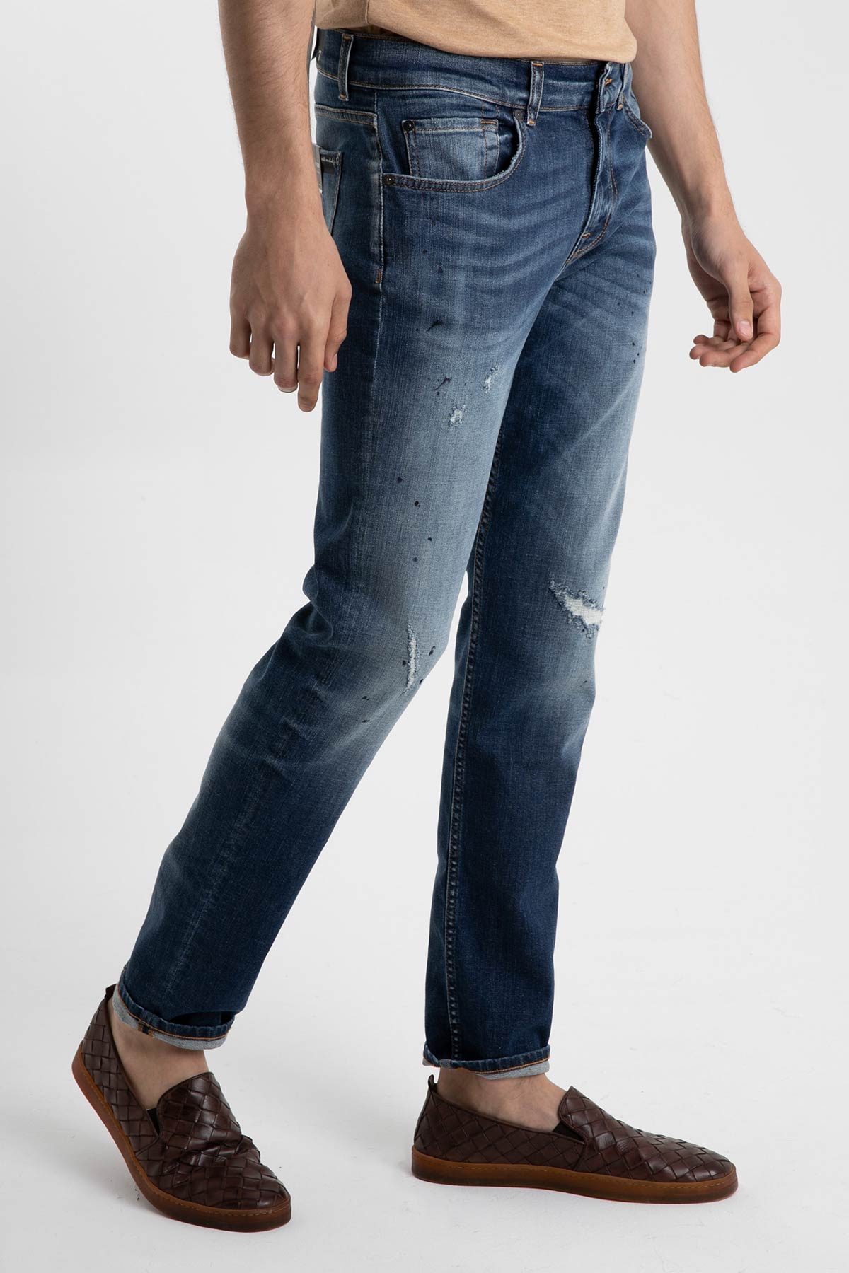 7 For All Mankind Slimmy Tapered Fit Jeans-Libas Trendy Fashion Store