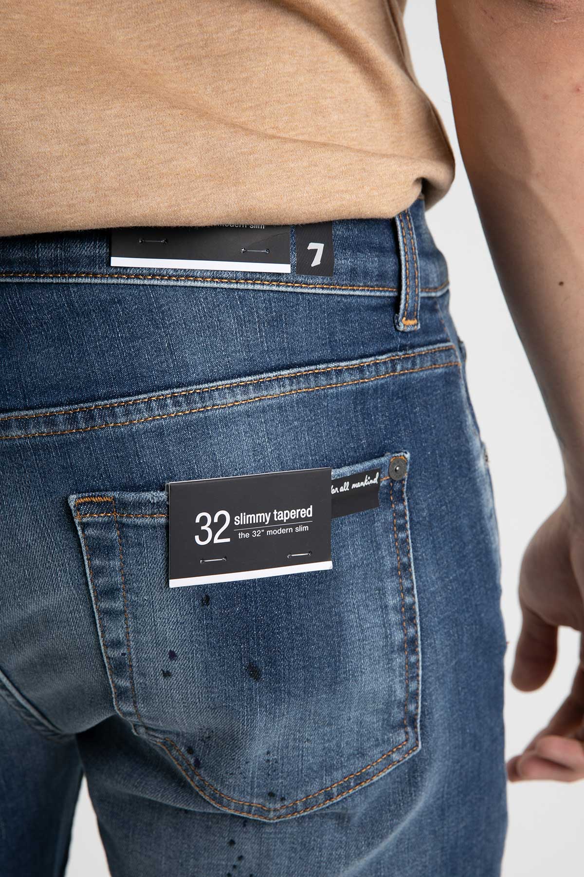 7 For All Mankind Slimmy Tapered Fit Jeans-Libas Trendy Fashion Store