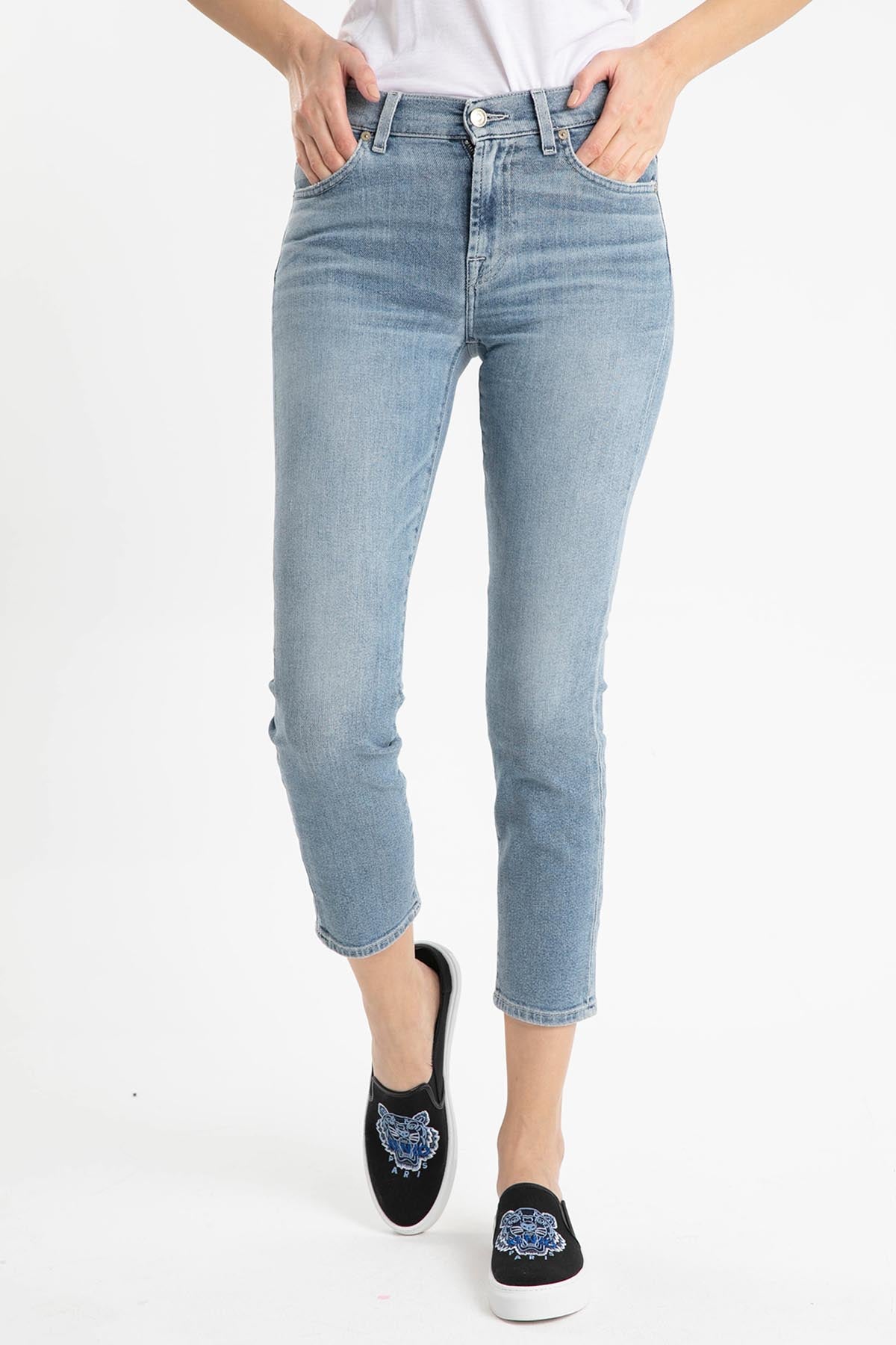 7 For All Mankind Luxe Vintage Stretch Jeans-Libas Trendy Fashion Store