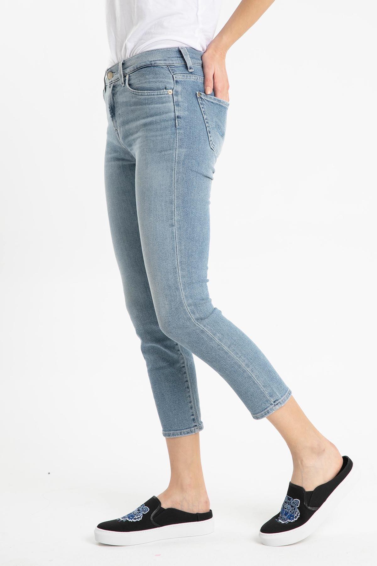 7 For All Mankind Luxe Vintage Stretch Jeans-Libas Trendy Fashion Store