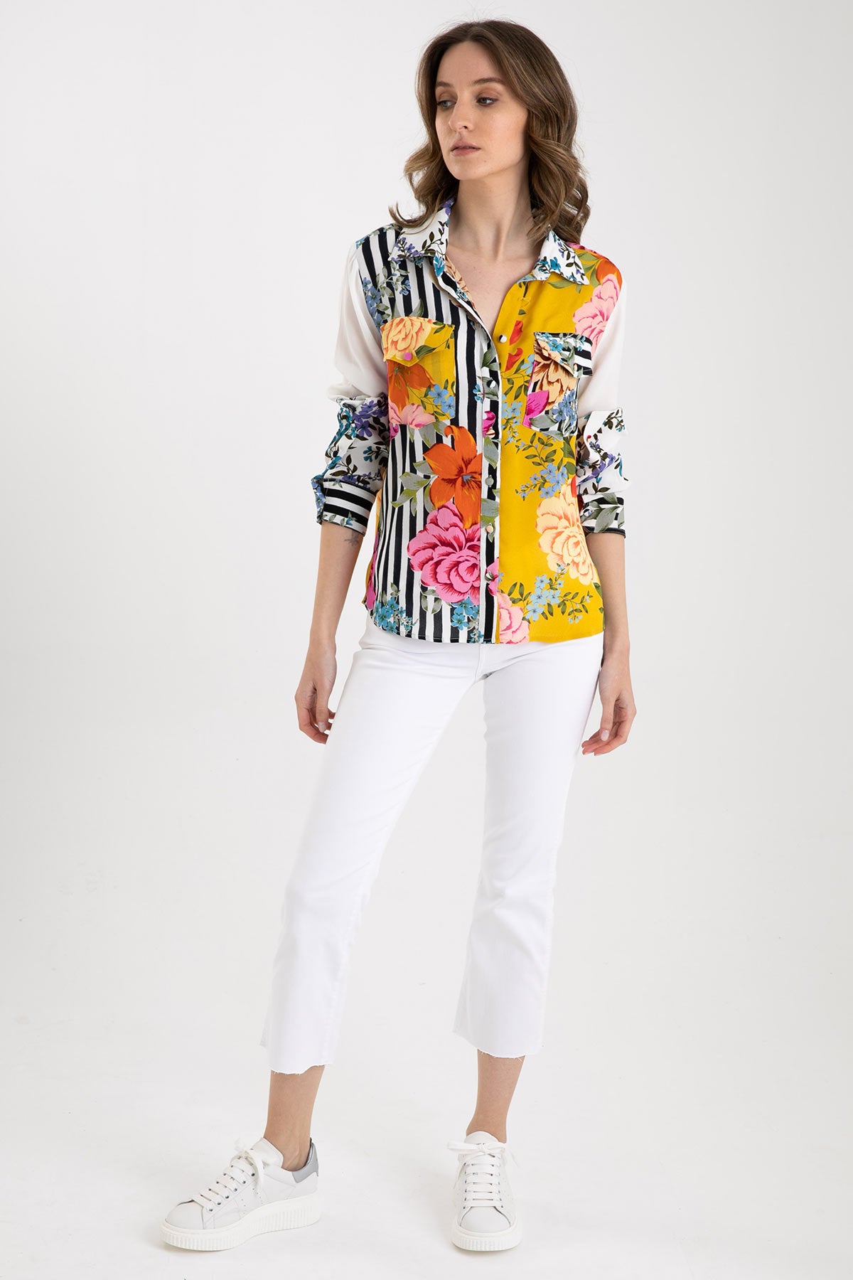 7 For All Mankind Cropped Boot The Ankle Flare Jeans-Libas Trendy Fashion Store