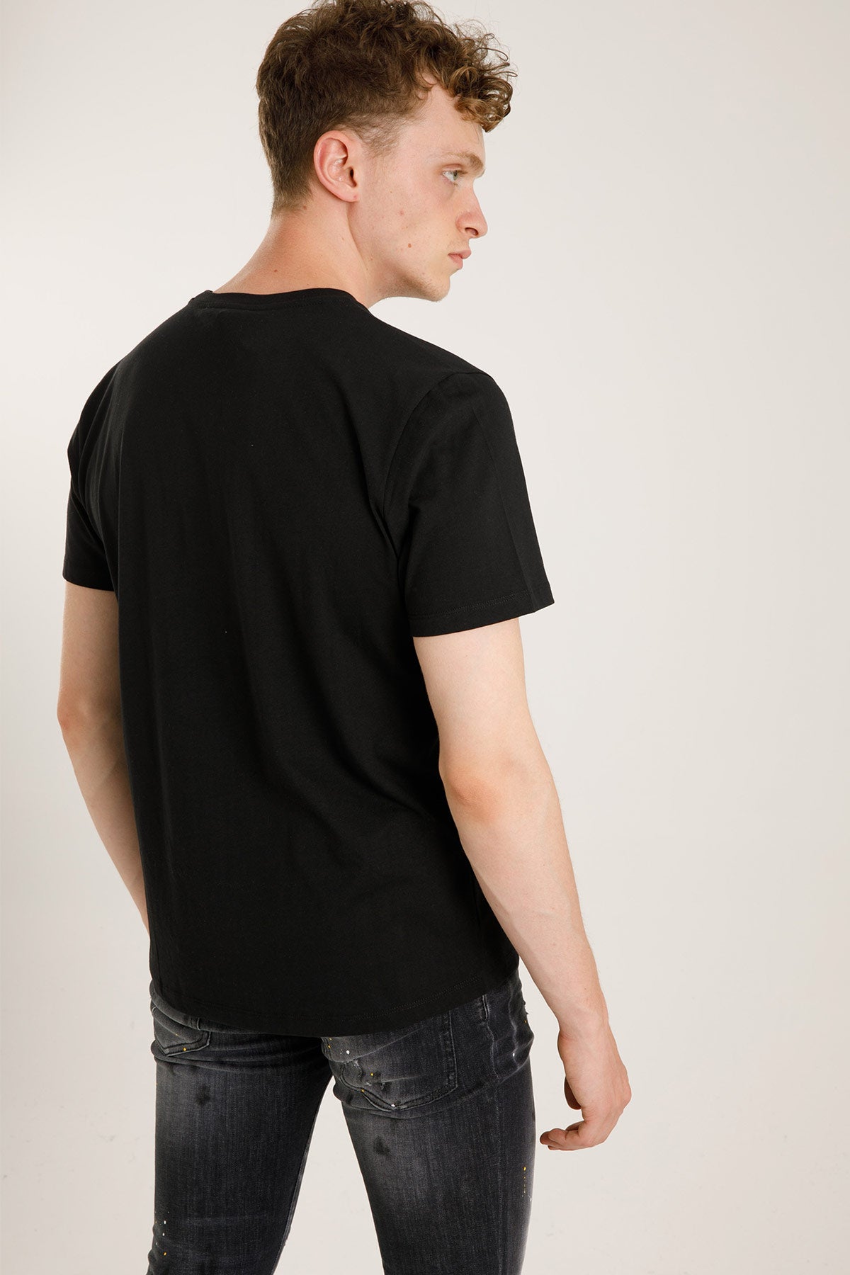 7 For All Mankind Yuvarlak Yaka Los Angeles T-shirt-Libas Trendy Fashion Store