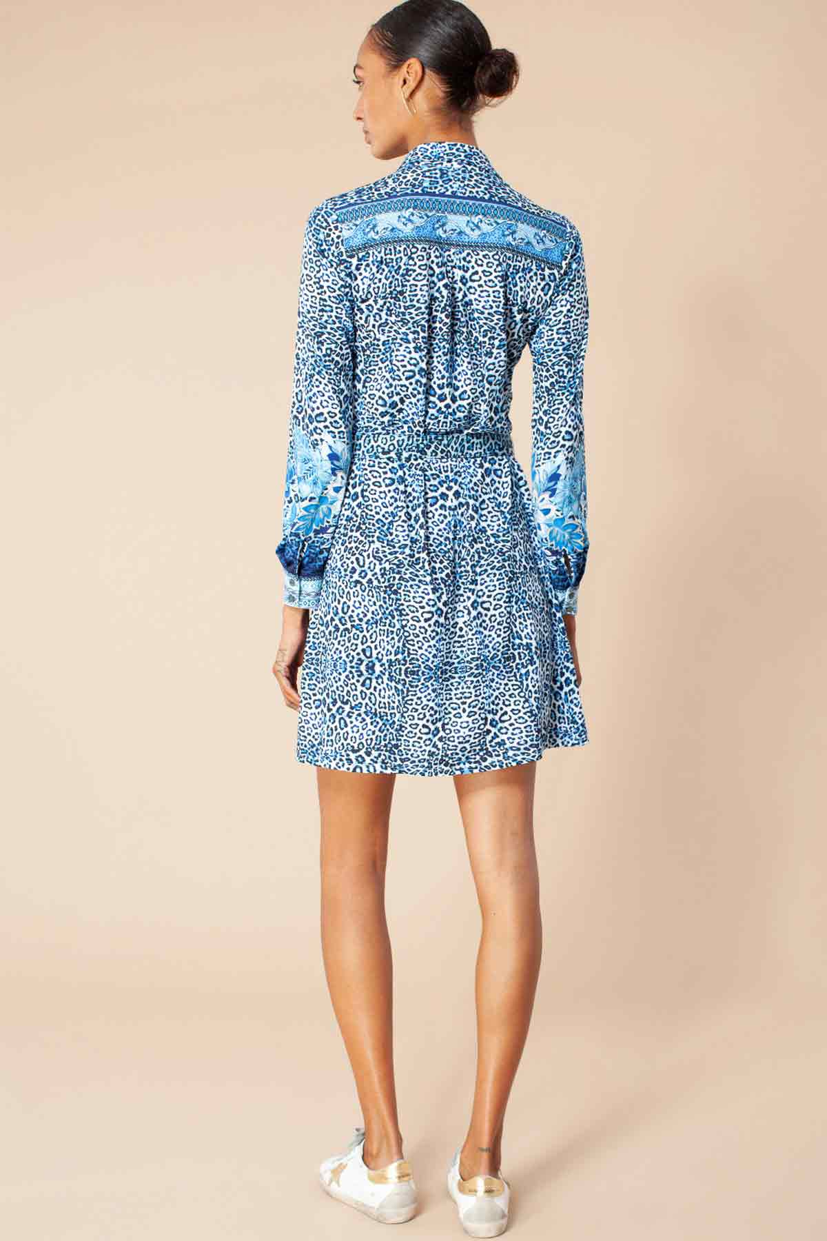Hale Bob Belden Kemerli Gömlek Elbise-Libas Trendy Fashion Store