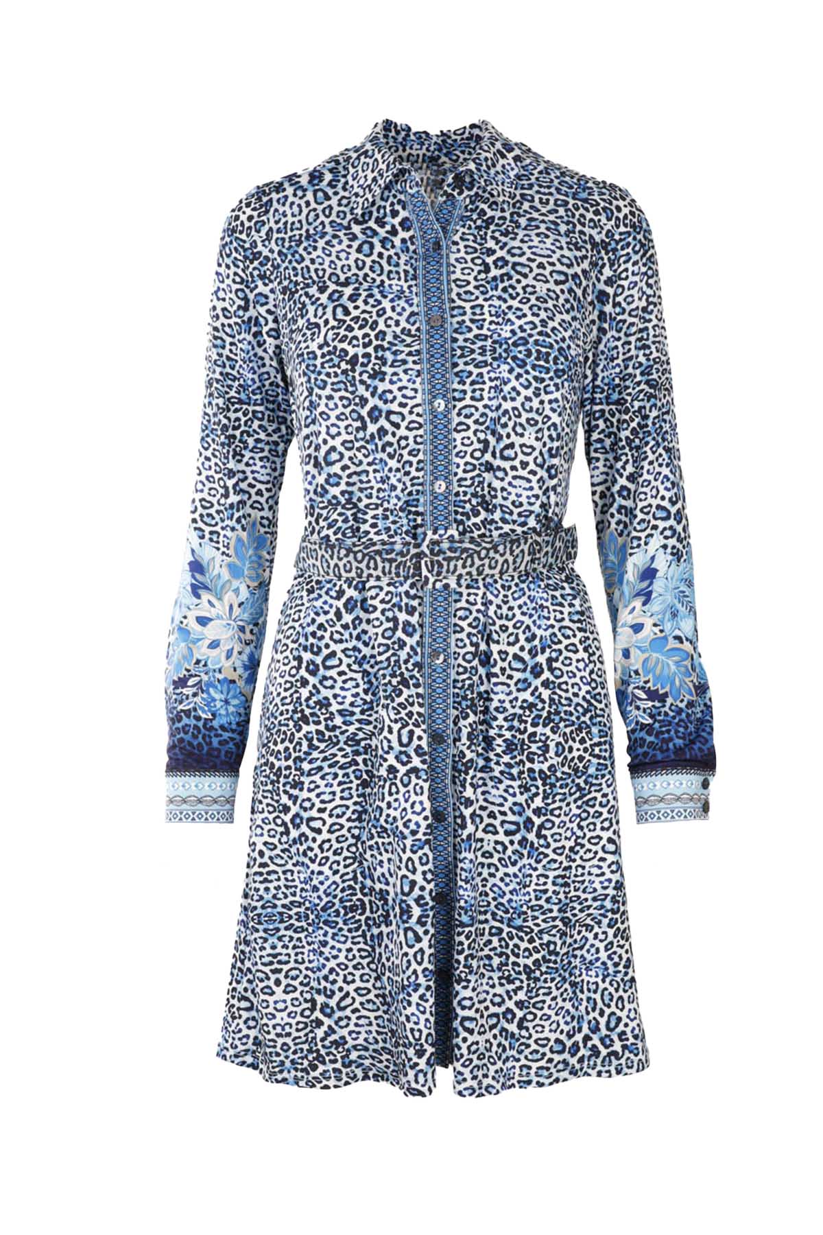 Hale Bob Belden Kemerli Gömlek Elbise-Libas Trendy Fashion Store