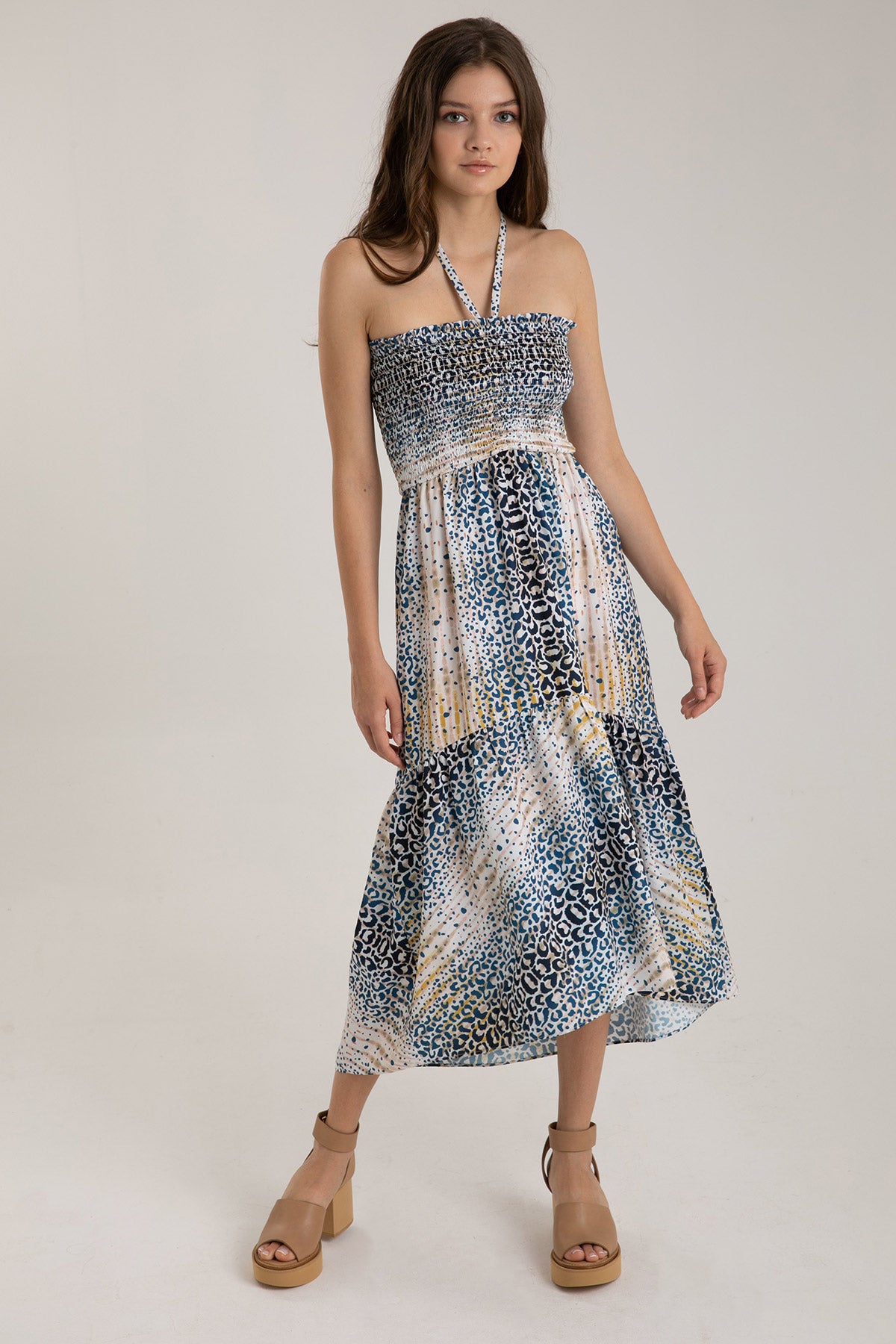 Hale Bob Straplez Midi Elbise-Libas Trendy Fashion Store