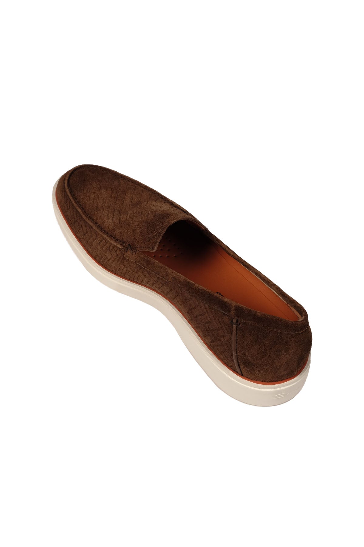 Santoni Örgü Süet Loafer Ayakkabı-Libas Trendy Fashion Store