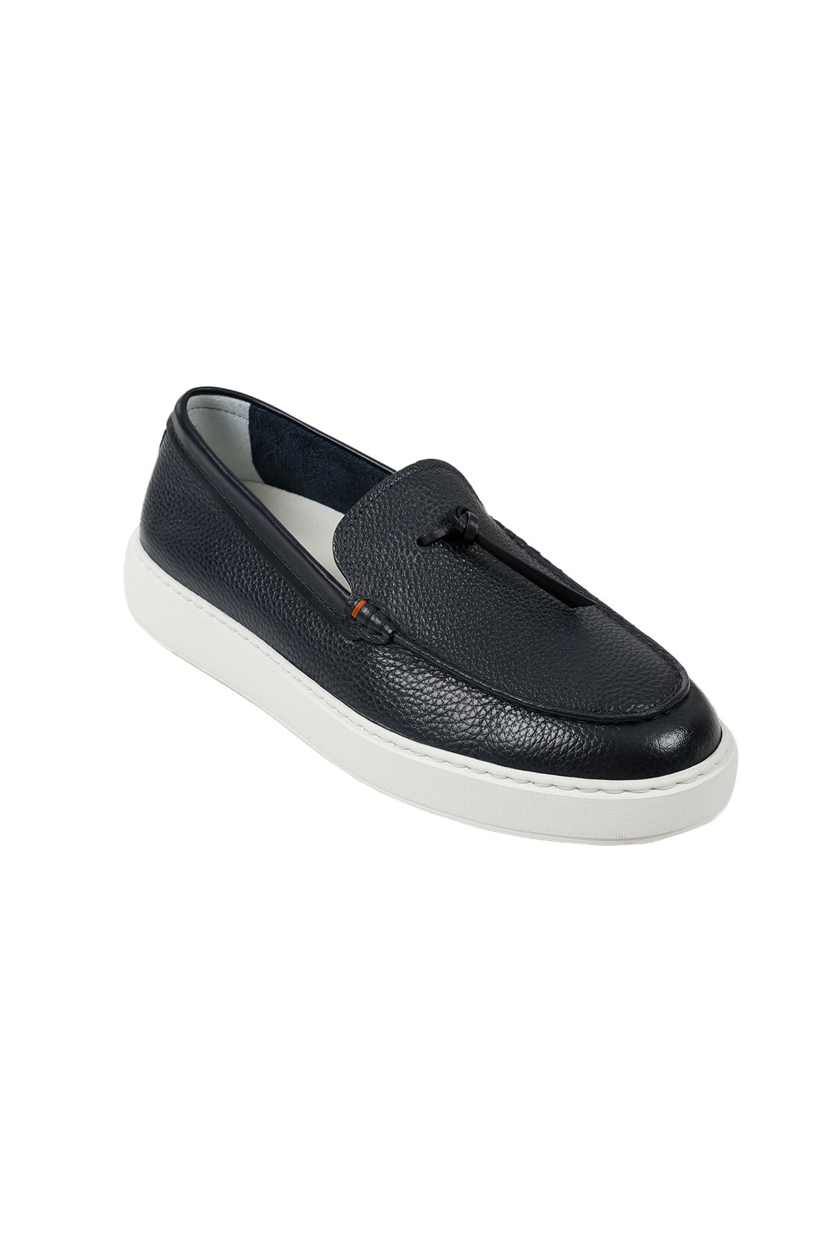 Santoni Püsküllü Deri Loafer Ayakkabı-Libas Trendy Fashion Store