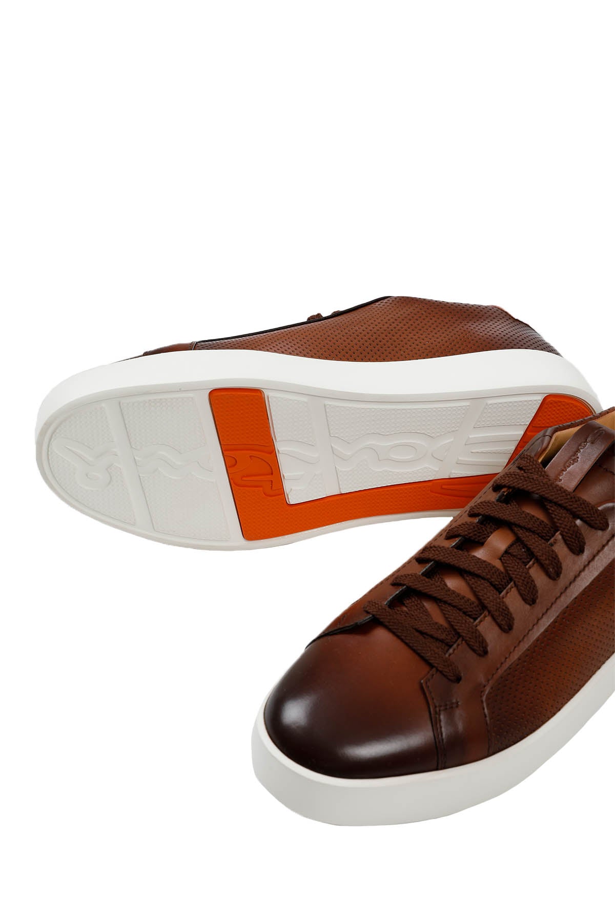Santoni Deri Sneaker Ayakkabı-Libas Trendy Fashion Store