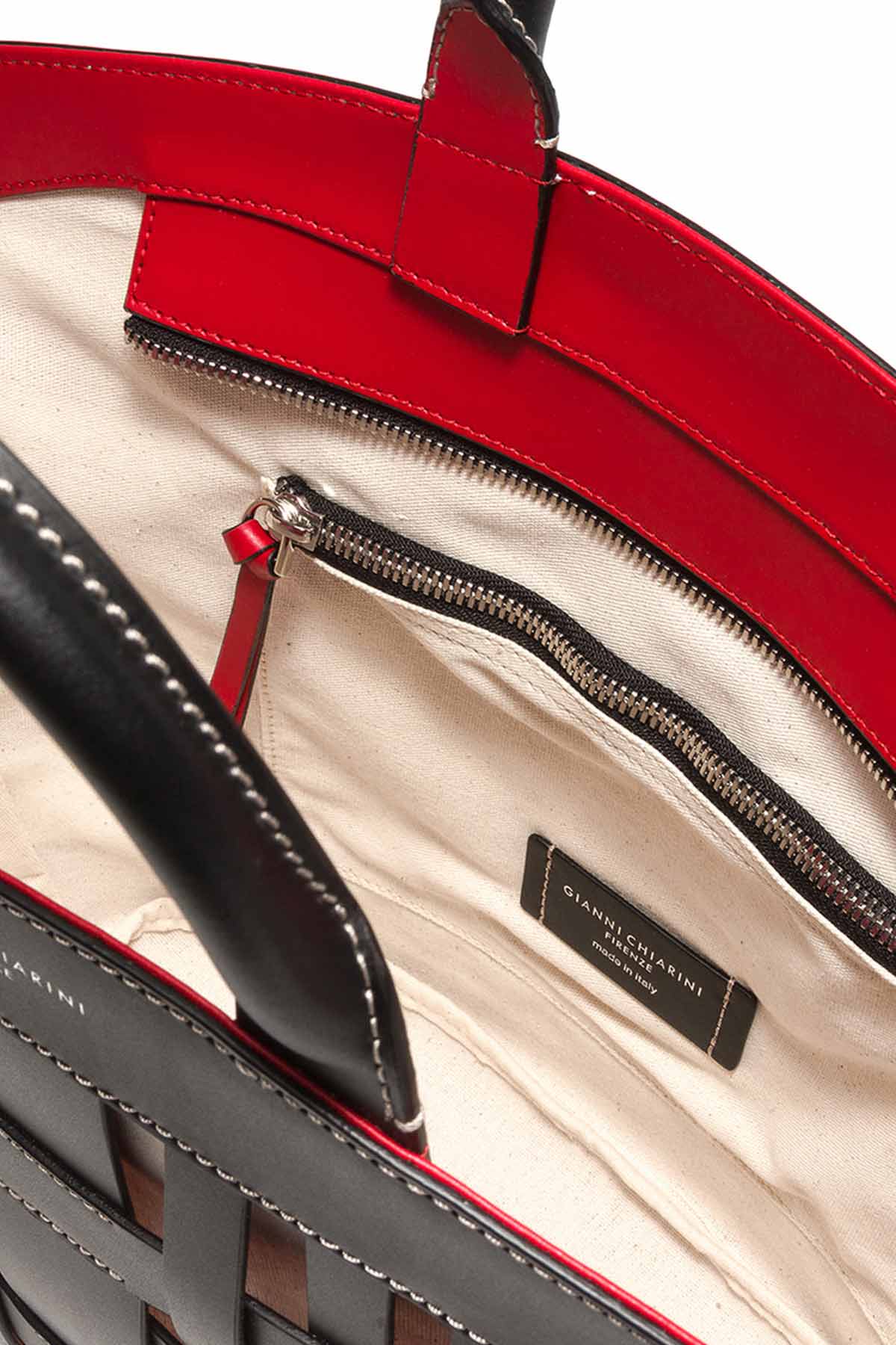 Gianni Chiarini Gea Deri Shopping Bag Çanta-Libas Trendy Fashion Store