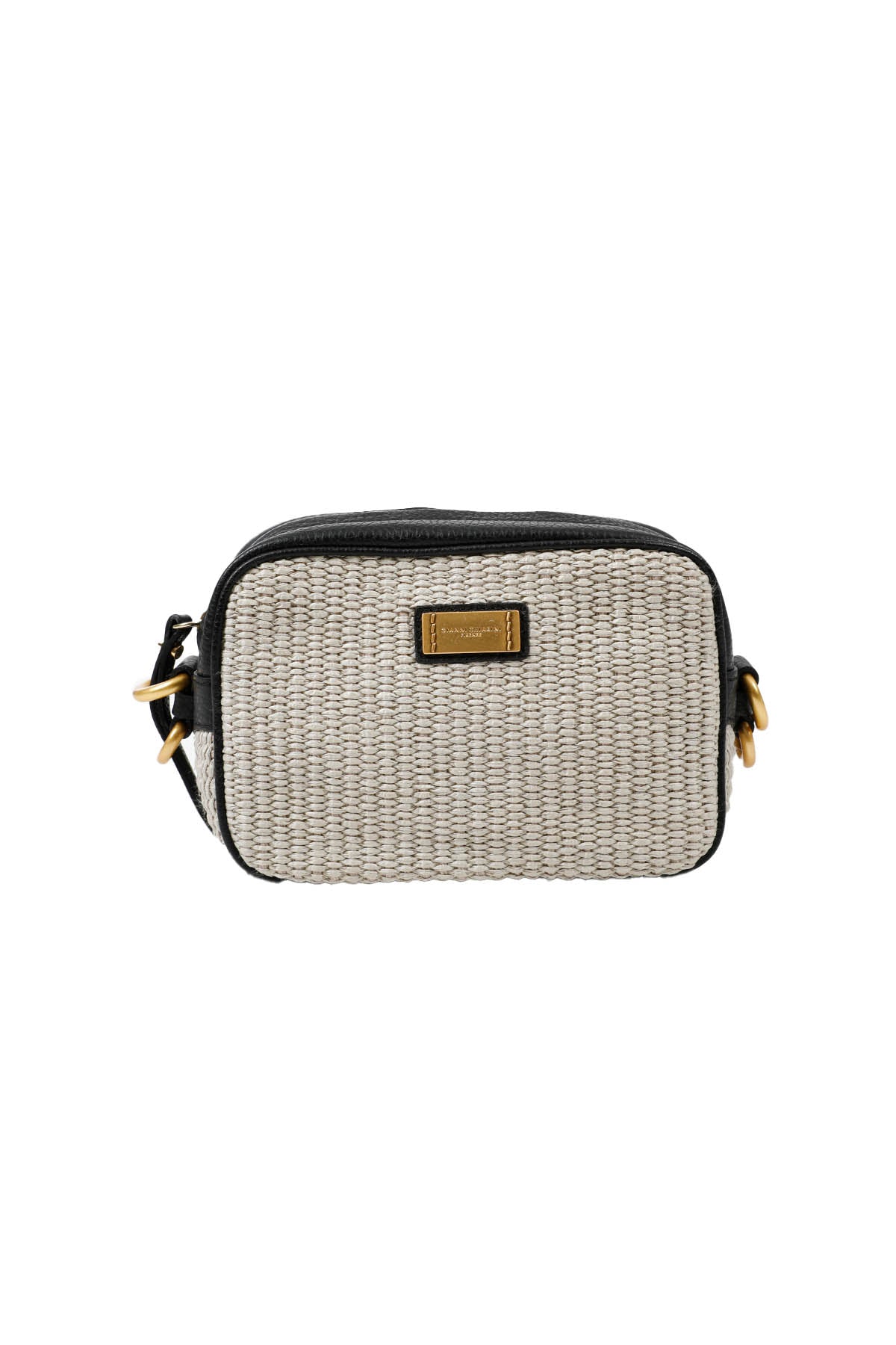 Gianni Chiarini Alyssa Deri Detaylı Hasır Örgü Çanta-Libas Trendy Fashion Store