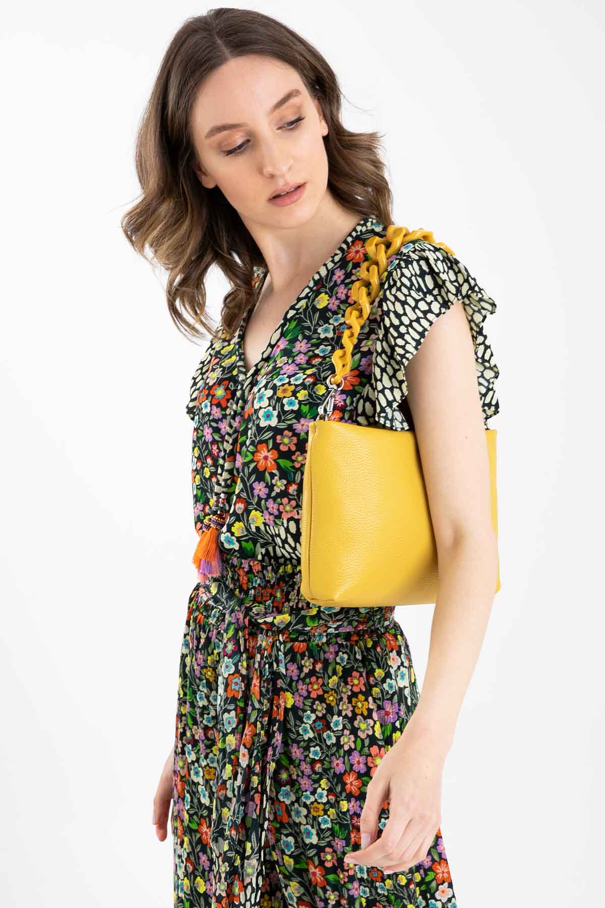 Gianni Chiarini Brenda Deri Çanta-Libas Trendy Fashion Store