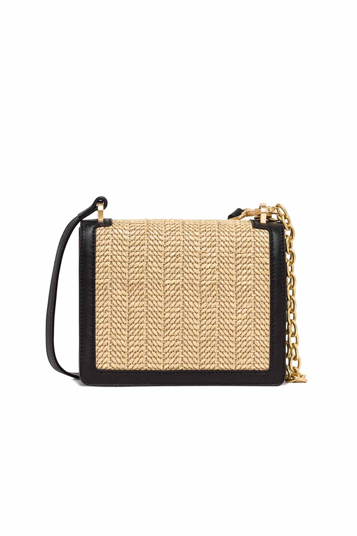 Gianni Chiarini Deri Detaylı Hasır Örgü Teresa Çanta-Libas Trendy Fashion Store