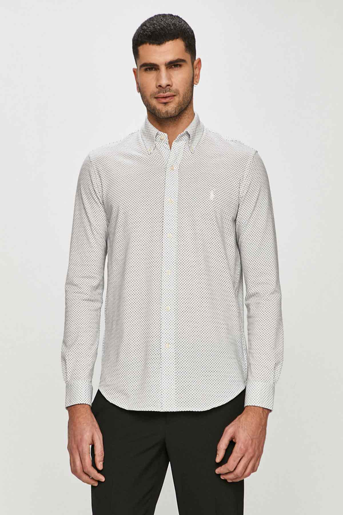 Polo Ralph Lauren Custom Fit Featherweight Mesh Gömlek-Libas Trendy Fashion Store