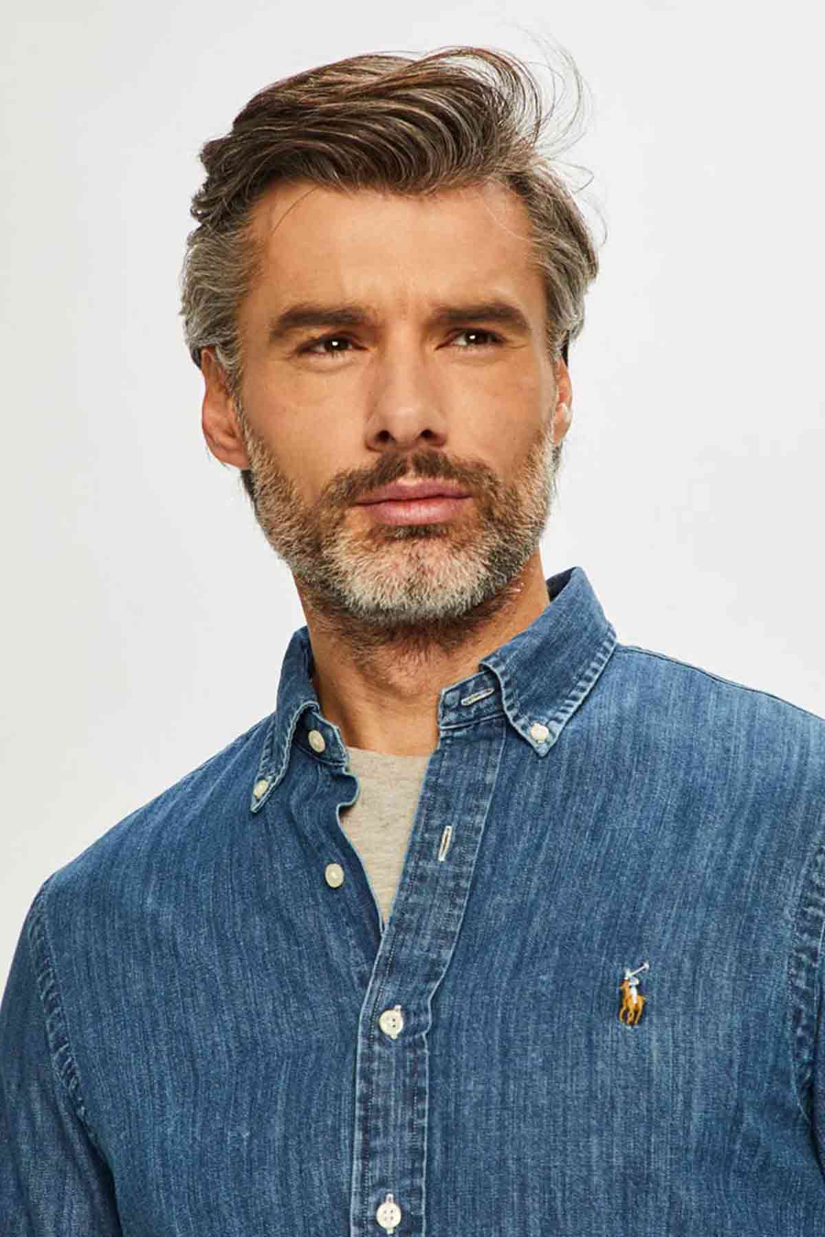 Polo Ralph Lauren Slim Fit Denim Gömlek-Libas Trendy Fashion Store