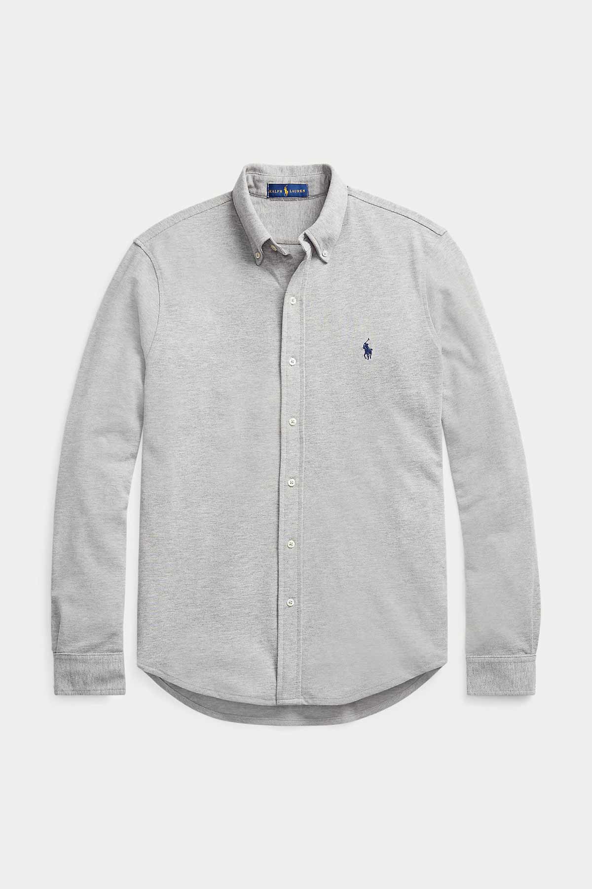 Polo Ralph Lauren Custom Fit Featherweight Mesh Gömlek-Libas Trendy Fashion Store