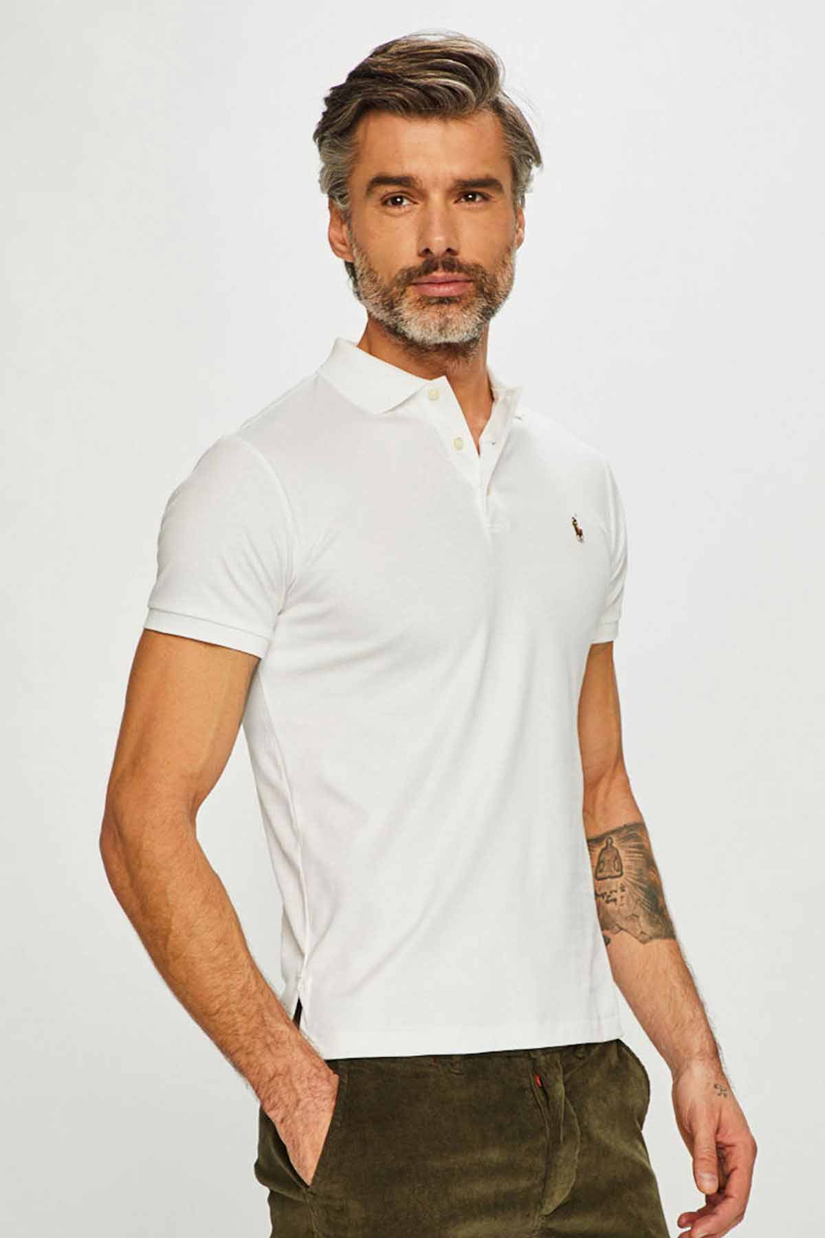 Polo Ralph Lauren Slim Fit Polo Yaka T-shirt-Libas Trendy Fashion Store